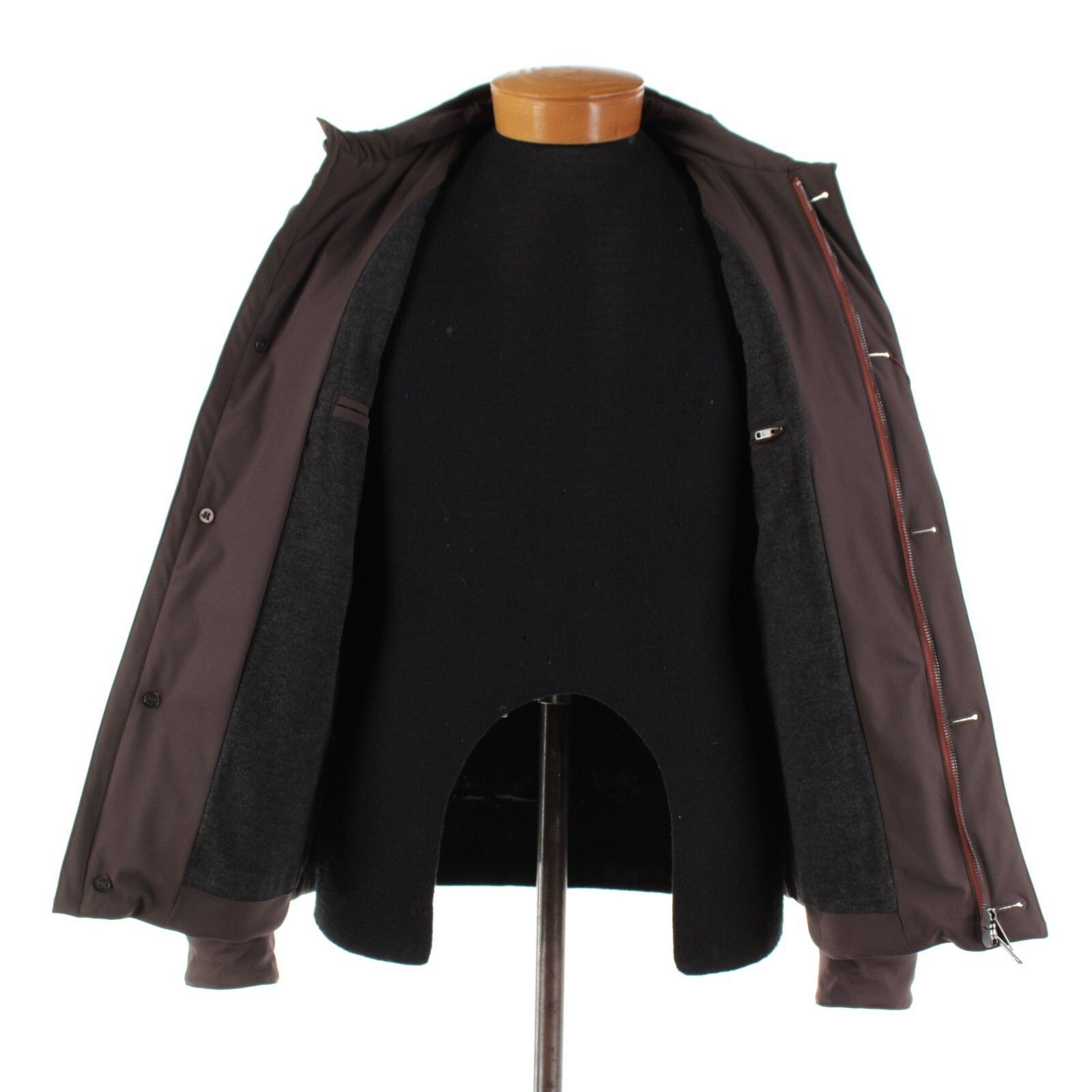 Luciano Barbera Luciano Barbera Overshirt Size L US In Brown Polyamide Blend Size US L / EU 52-54 / 3 - 8 Thumbnail