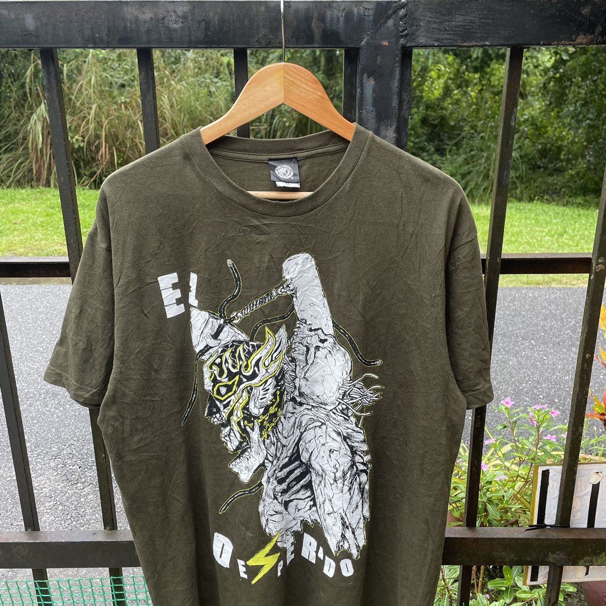 Vintage 🔥🔥🇯🇵NJPW El Dorado Big Image Sick Design Promo Wrestling Tee Size US XL / EU 56 / 4 - 3 Thumbnail