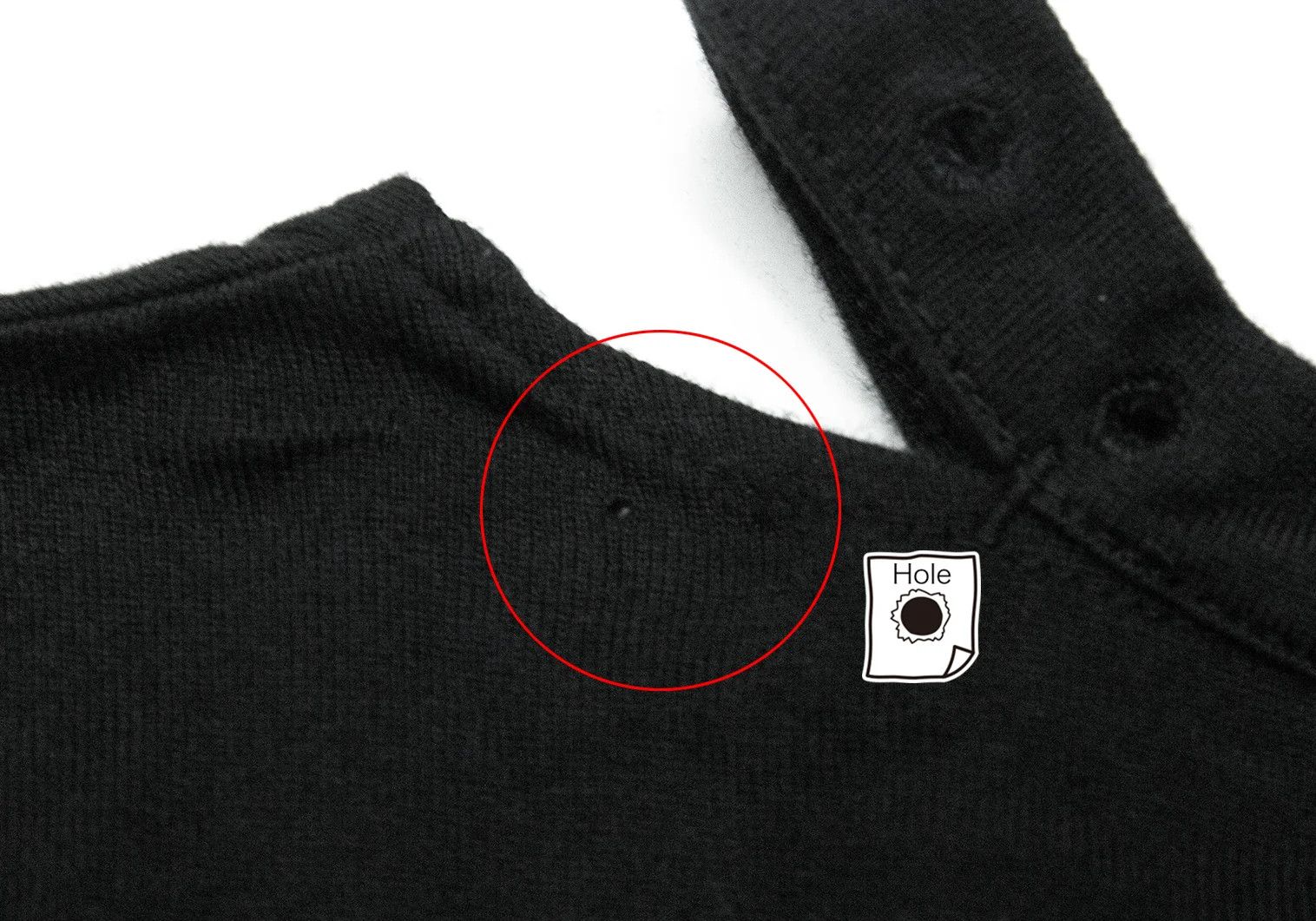 Yohji Yamamoto Yohji Yamamoto Cotton Collar Belt Design Cutsew Black 2 Size US M / EU 48-50 / 2 - 11 Thumbnail