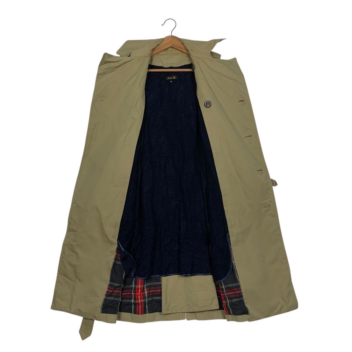 Japanese Brand Drawer Double Breasted Trench Coat Size XS / US 0-2 / IT 36-38 - 11 Thumbnail