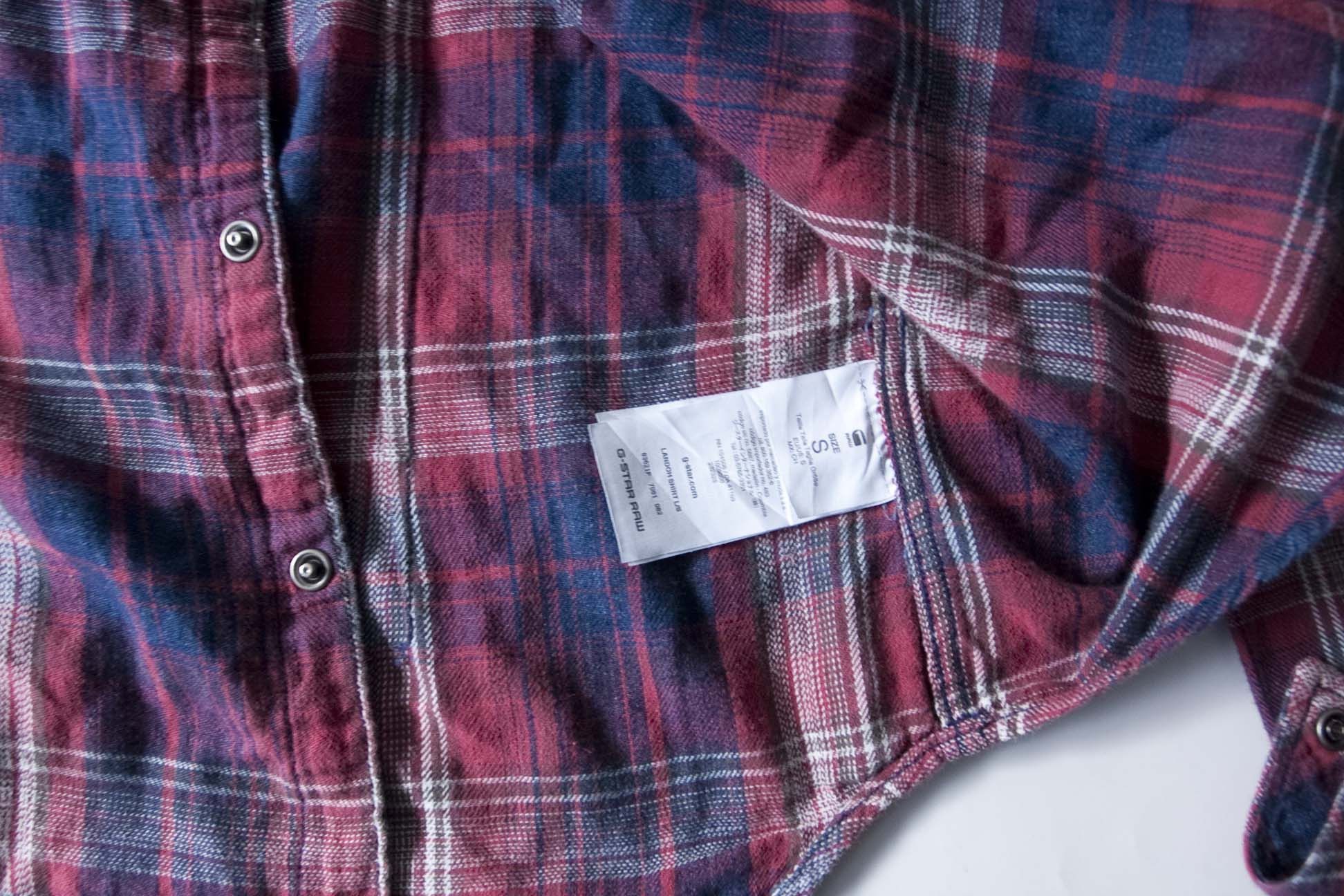 G-Star G Star Raw Shirt Flannel Size S Plaid Size US S / EU 44-46 / 1 - 3 Thumbnail