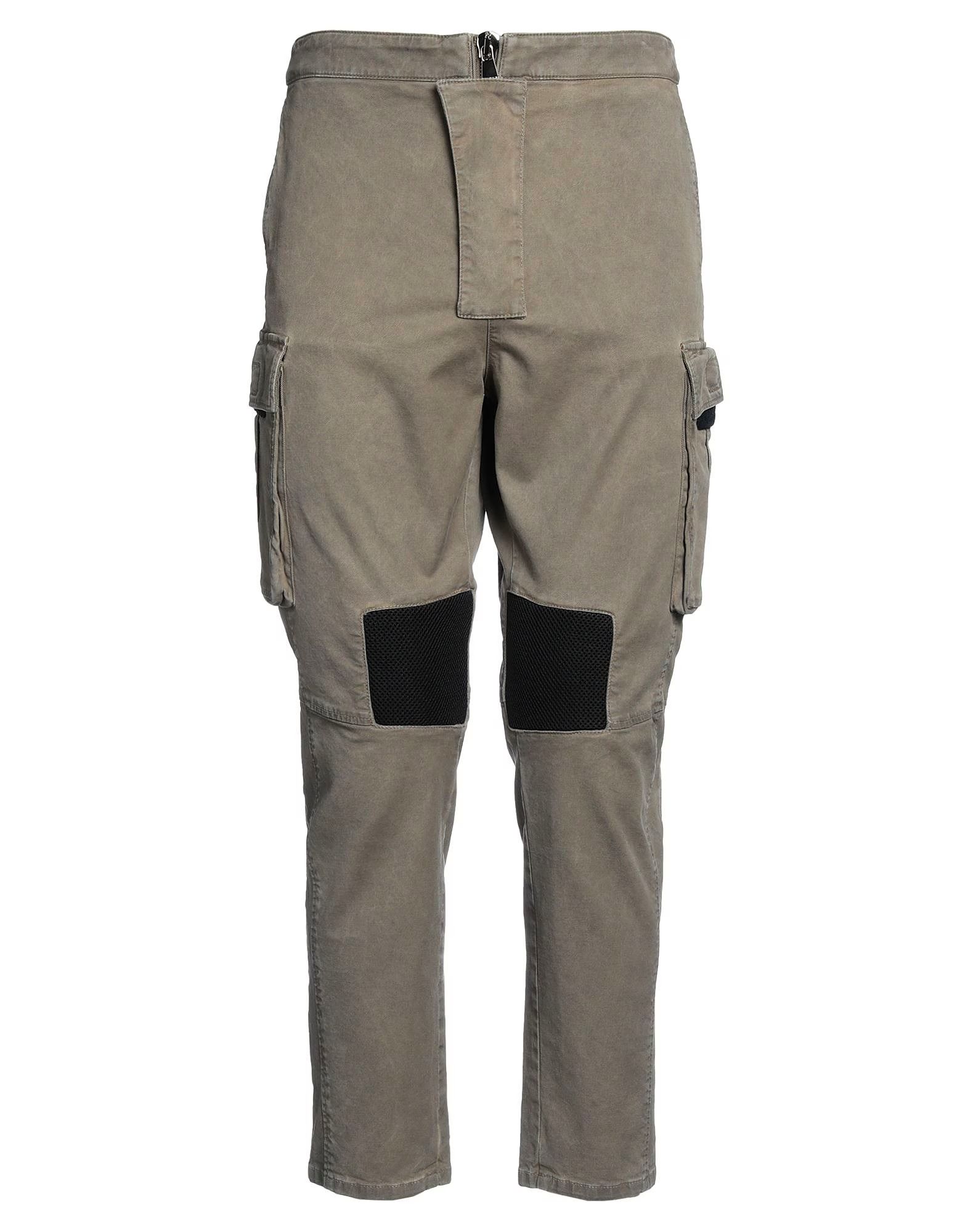 o1srvl11e0524 Cargo Tapered Cotton Pants in Khaki