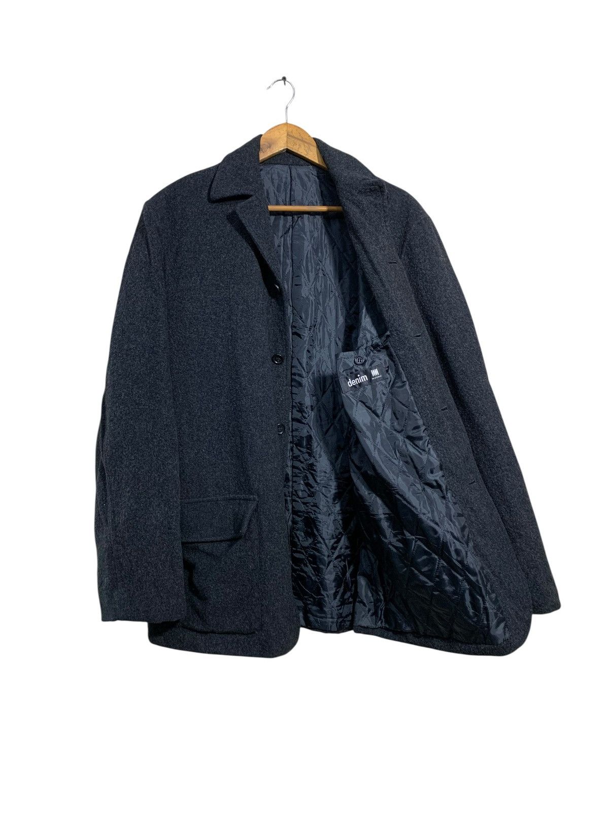 Issey Miyake 🔥ISSEY MIYAKE DENIM LABEL WOOL JACKETS Size US L / EU 52-54 / 3 - 1 Thumbnail