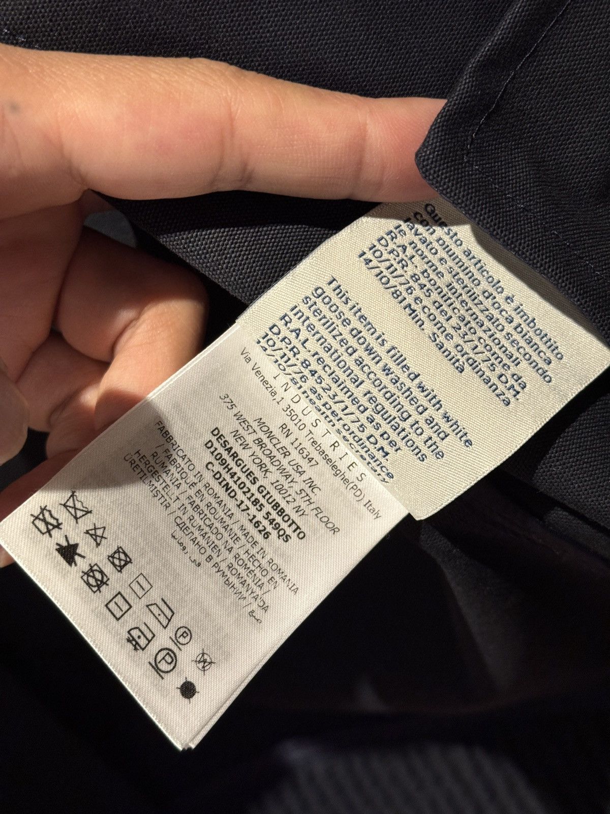 Craig Green × Moncler Moncler x Craig Green canvas jacket Size US S / EU 44-46 / 1 - 10 Thumbnail