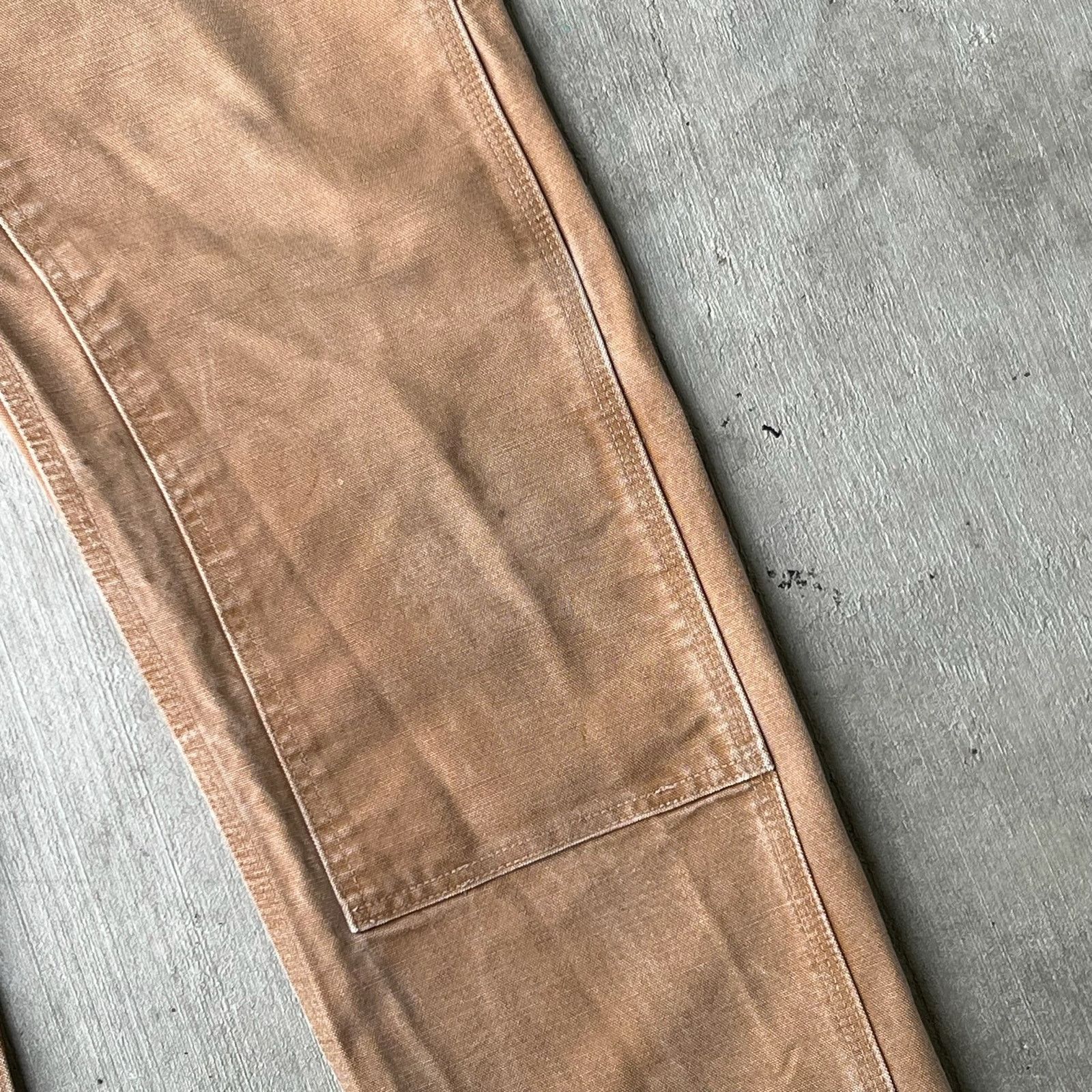 Carhartt × Vintage Carhartt brown double knee work wear carpenter pants Size US 30 / EU 46 - 10 Thumbnail