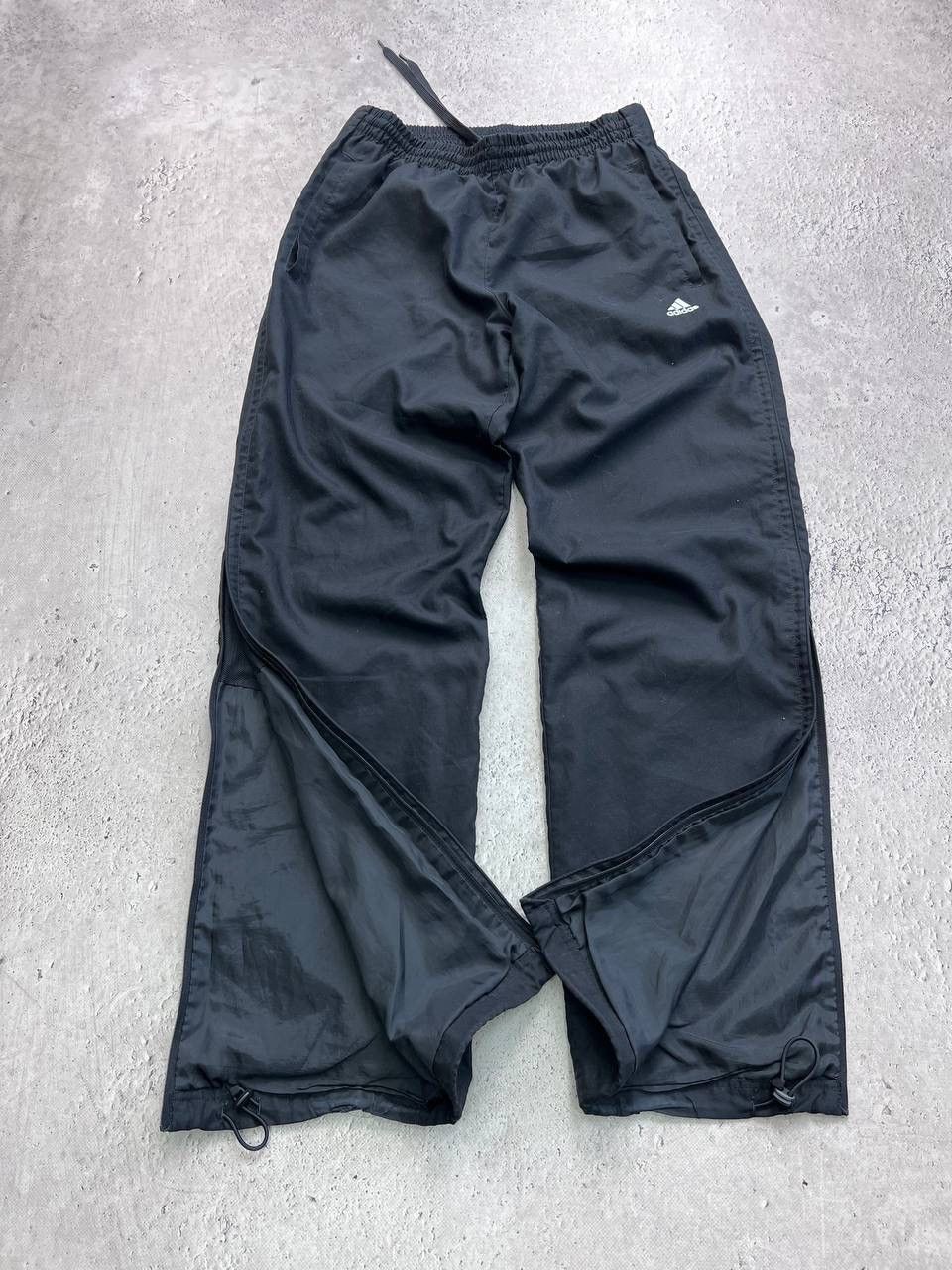 Adidas × Vintage Adidas Vintage Drill Y2K Adidas Drill Track Pants Nylon 90s Size US 32 / EU 48 - 3 Thumbnail