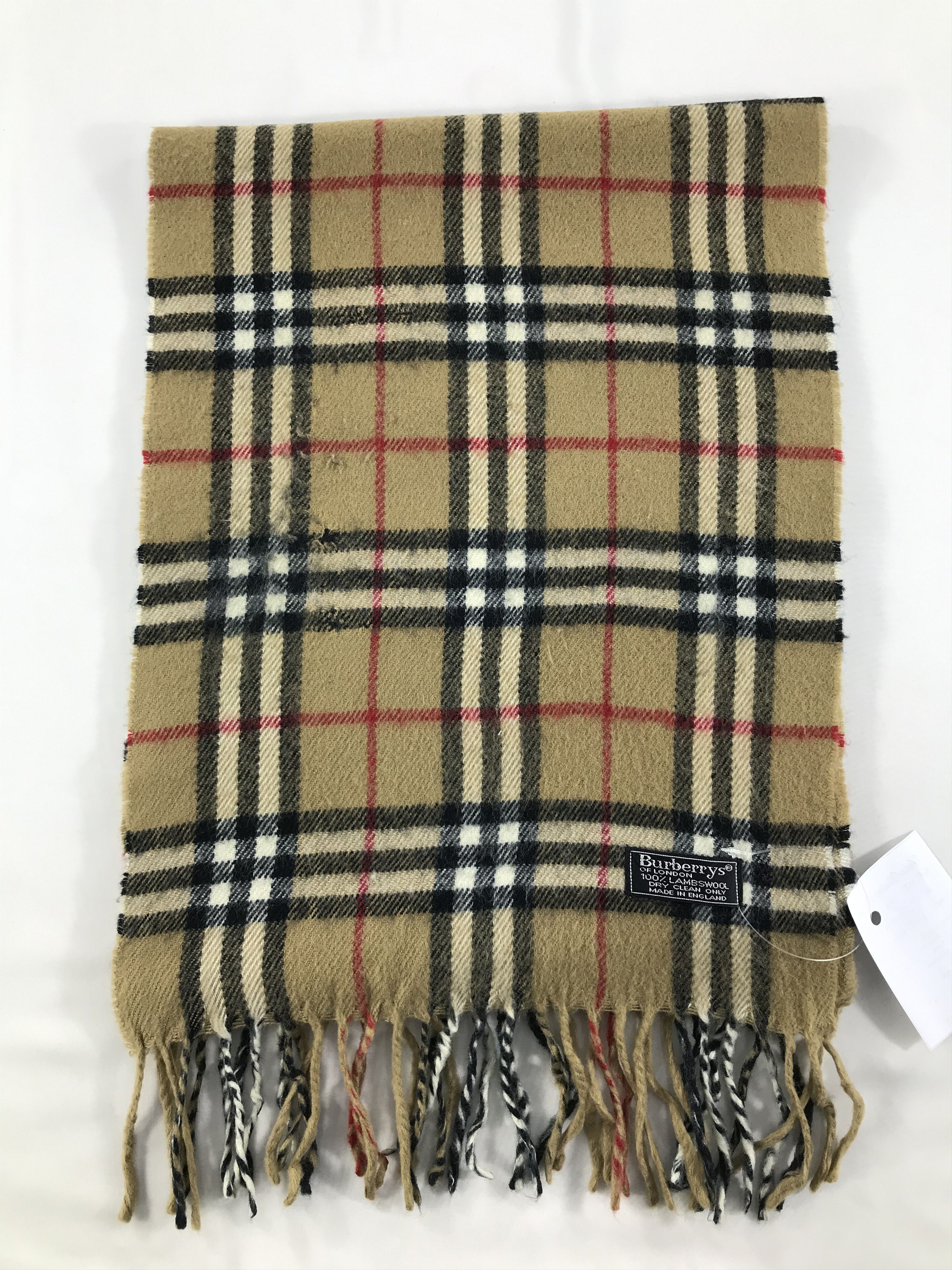 Burberry Vintage Burberry Scarf/Muffler/Neckwear MF1166 Size ONE SIZE - 2 Thumbnail
