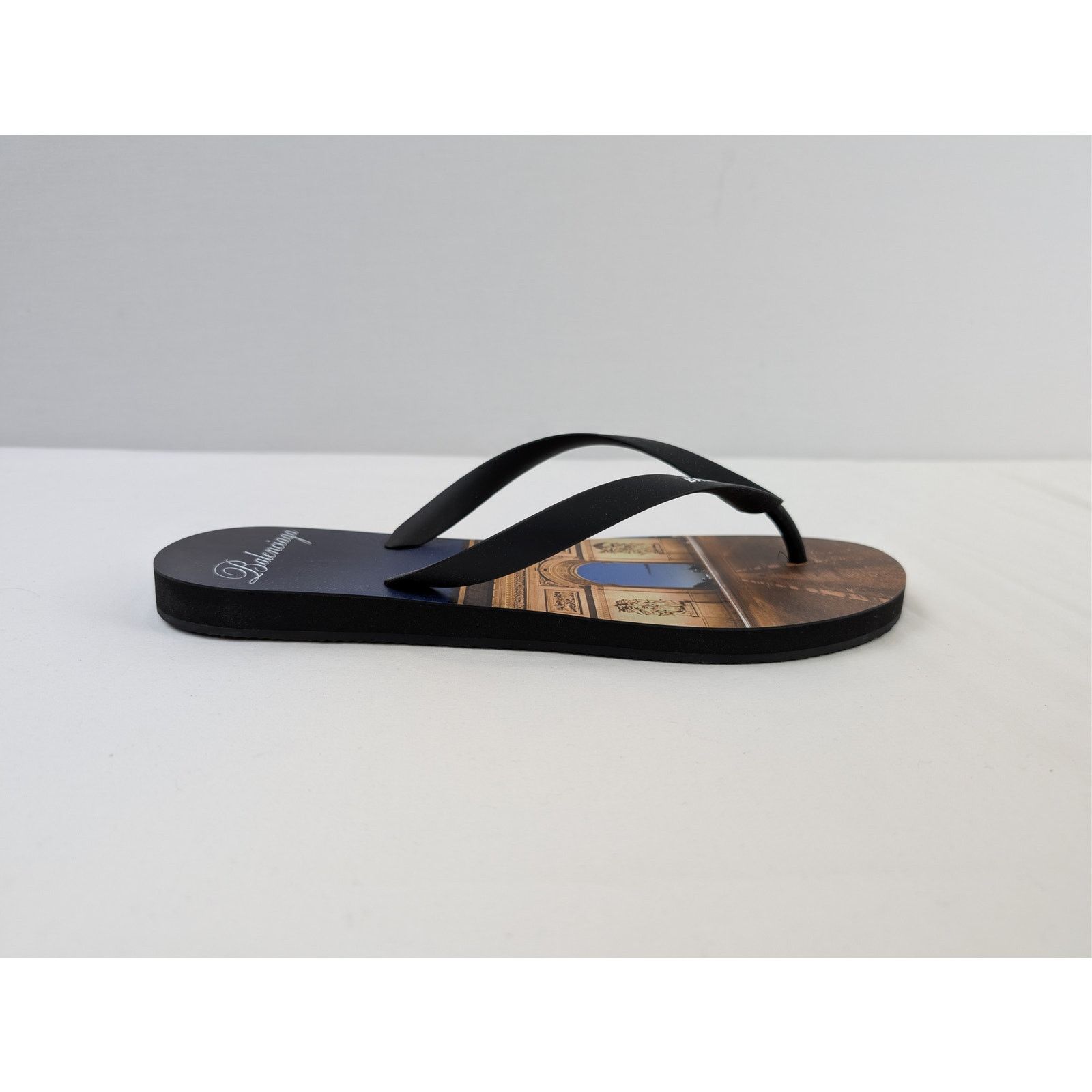 Balenciaga o1rshd1 Souvenir Thong TPU Monument Print Slipper in Arc Size US 9 / EU 42 - 4 Thumbnail