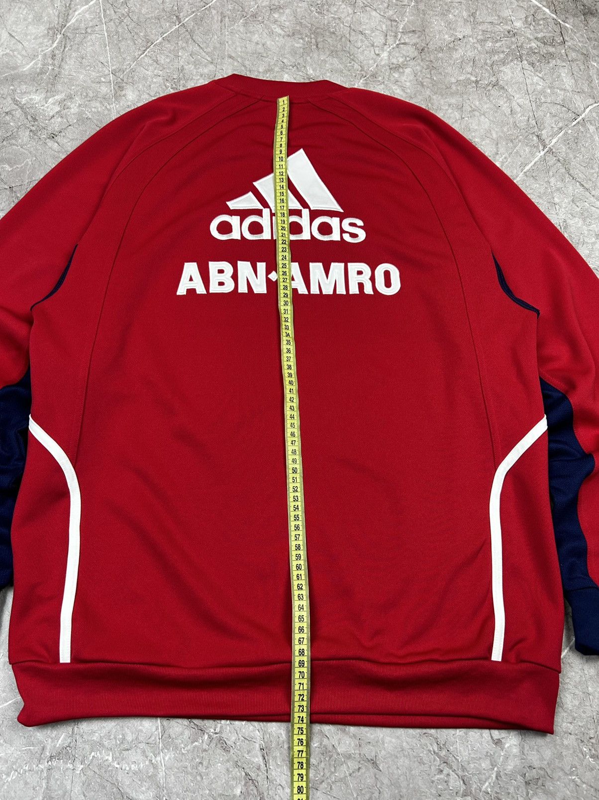 Adidas Vintage 90s Adidas Ajax Amsterdam Football Sweatshirt Soccer Size US L / EU 52-54 / 3 - 12 Thumbnail