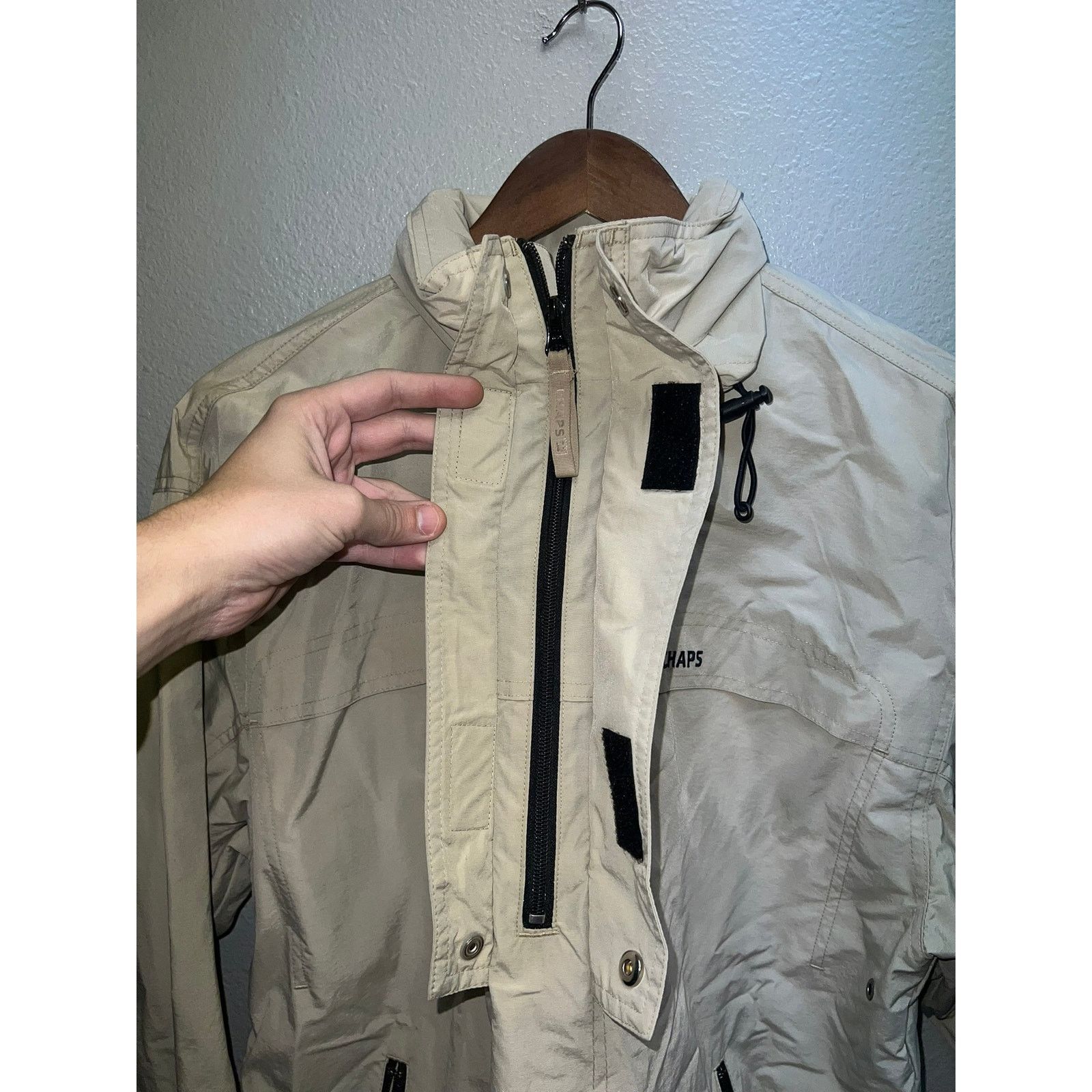 Vintage Chaps Ralph Lauren Windbreaker 1/2 Zip Anorak Oversized Size US S / EU 44-46 / 1 - 4 Thumbnail