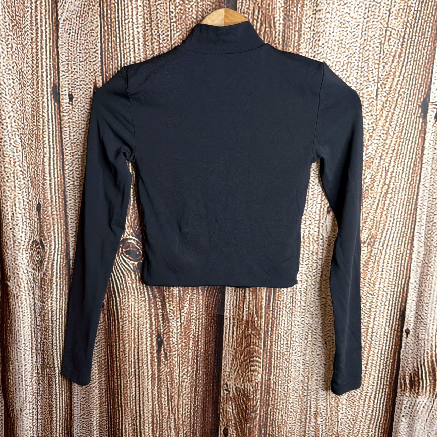 Vintage VINTAGE Babaton Shirt XS Turtleneck Long Sleeve Women Black Womens Size XS / US 0-2 / IT 36-38 - 3 Thumbnail
