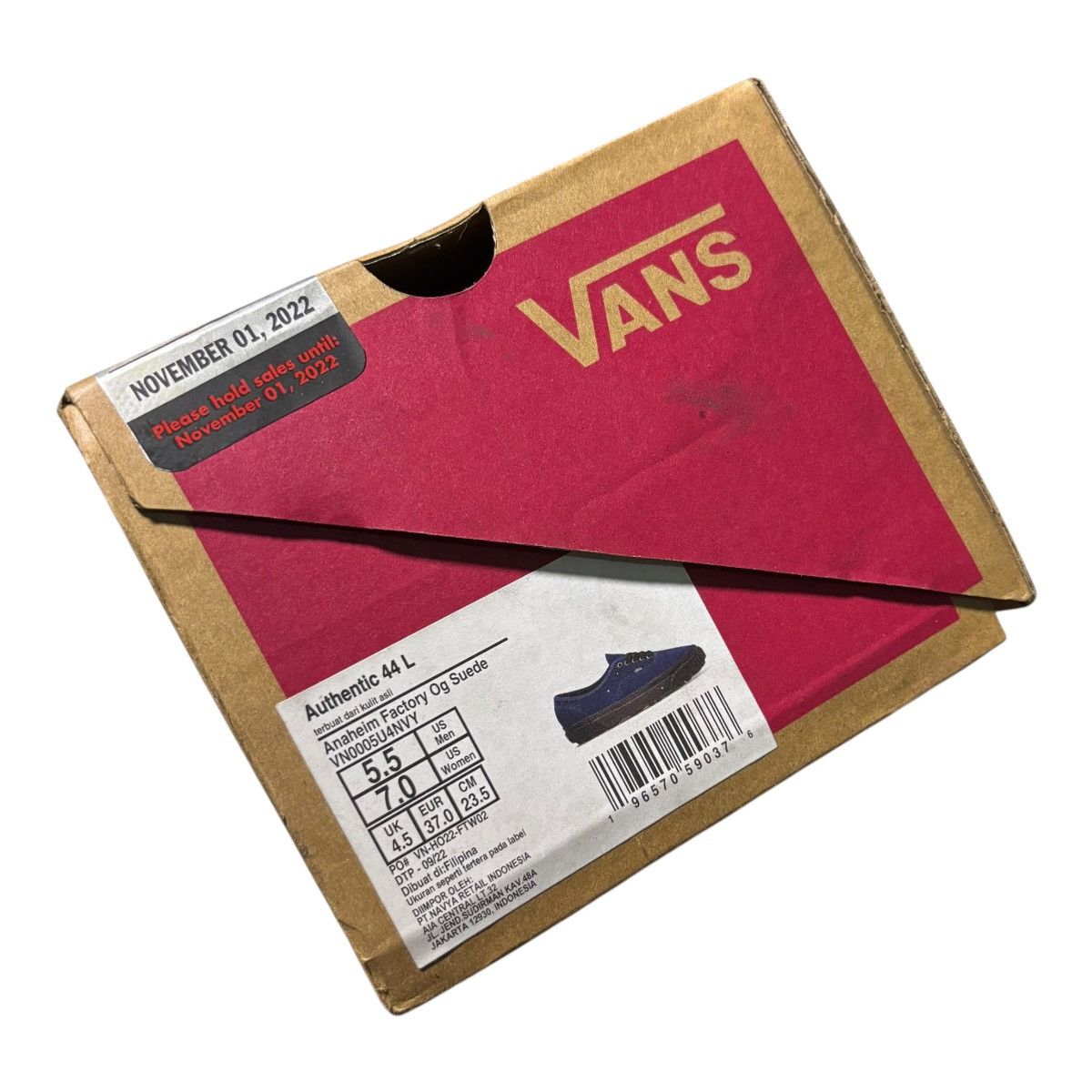 Vans Vans Anaheim Factory Authentic 44 Lug DX Suede Size US 5 / EU 37 - 7 Thumbnail