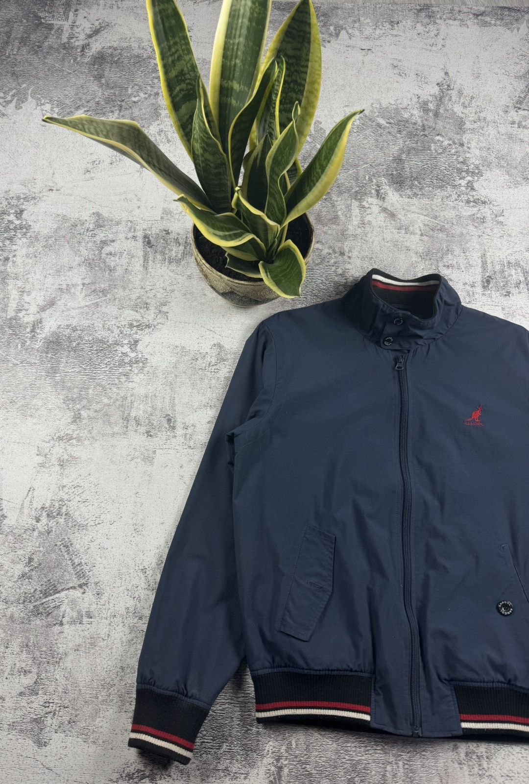 Kangol Kangol Black Label Basic Classic Zip Medium Coat Light Jacket Size US M / EU 48-50 / 2 - 2 Thumbnail