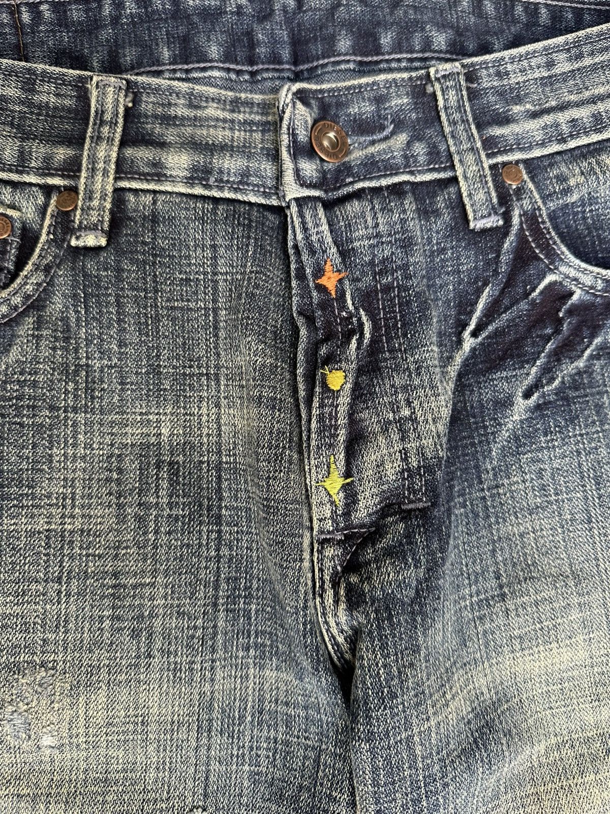 Diesel FLARE Diesel Space Research Center Astronomy Denim Size US 32 / EU 48 - 10 Thumbnail