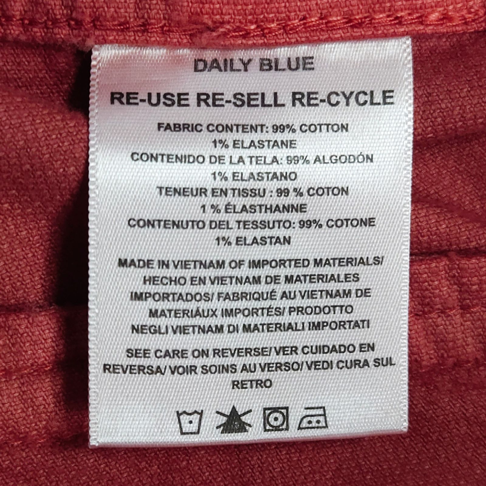 AG Adriano Goldschmied NWT Daily Blue Flacky Trucker Velveteen Jacket Sz. S Swing Size S / US 4 / IT 40 - 11 Thumbnail