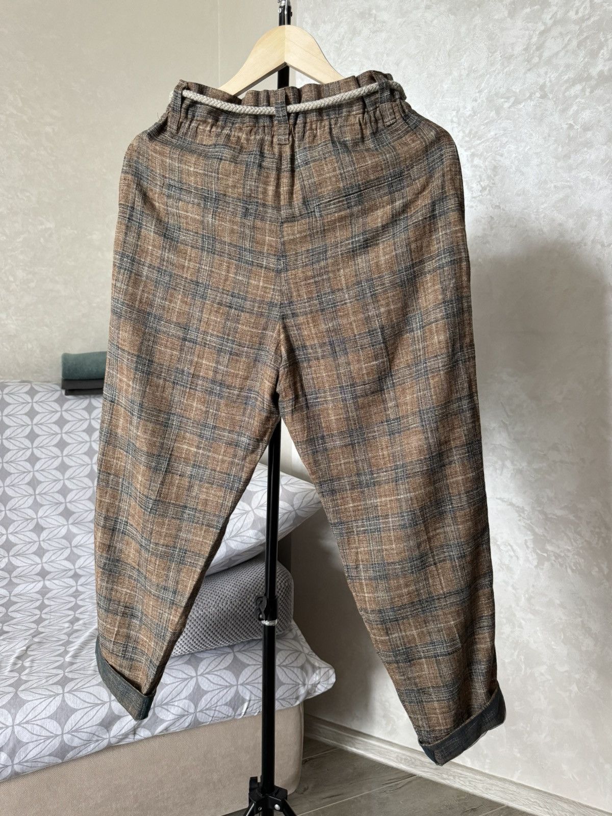 Brunello Cucinelli Brunello Cucinelli Linen + Silk Pants Size 27" / US 4 / IT 40 - 5 Thumbnail