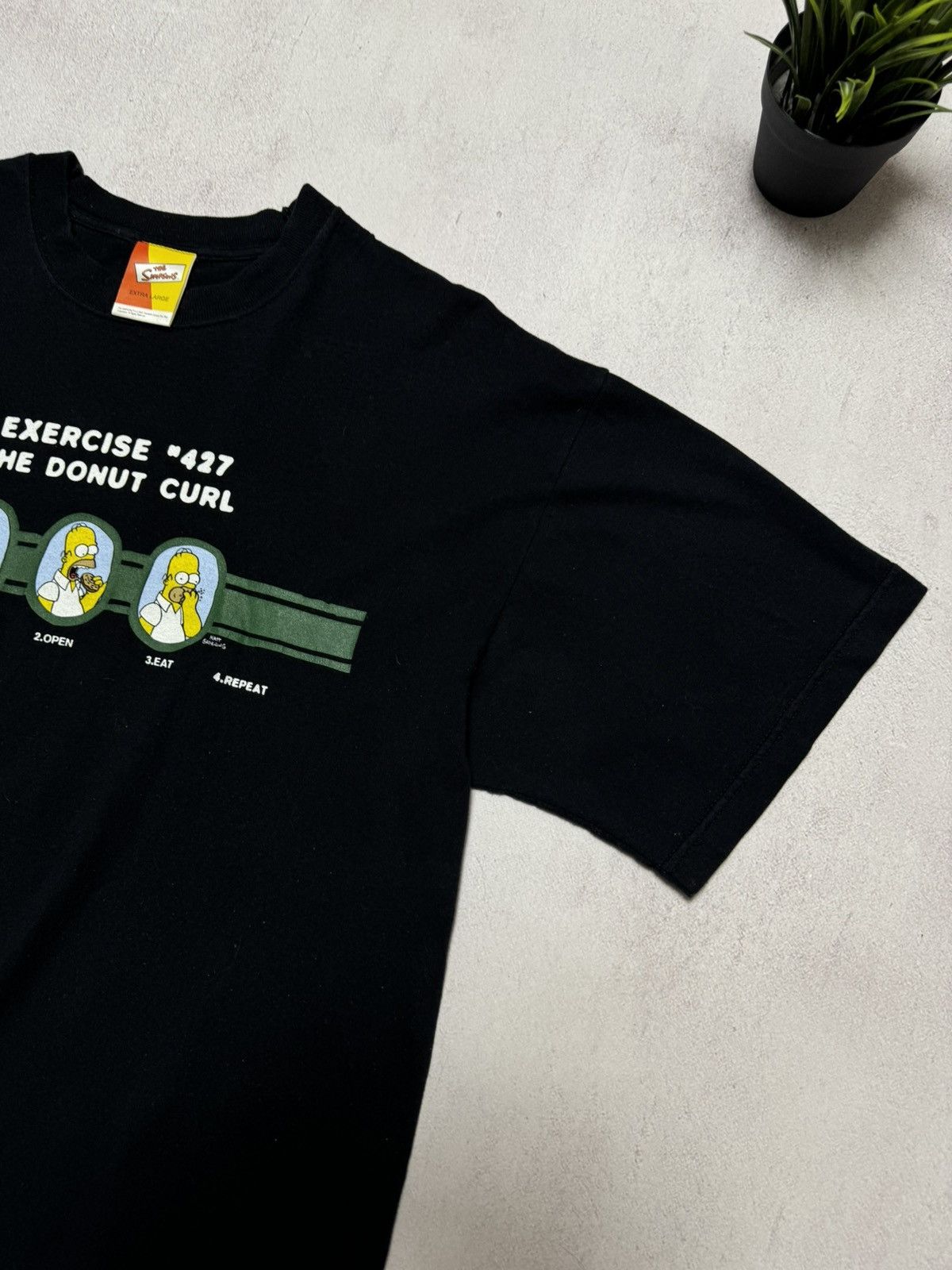 The Simpsons × Vintage Vintage The Simpsons T Shirt Tee 2000 Baggy Y2K XL Size Size US XL / EU 56 / 4 - 3 Thumbnail