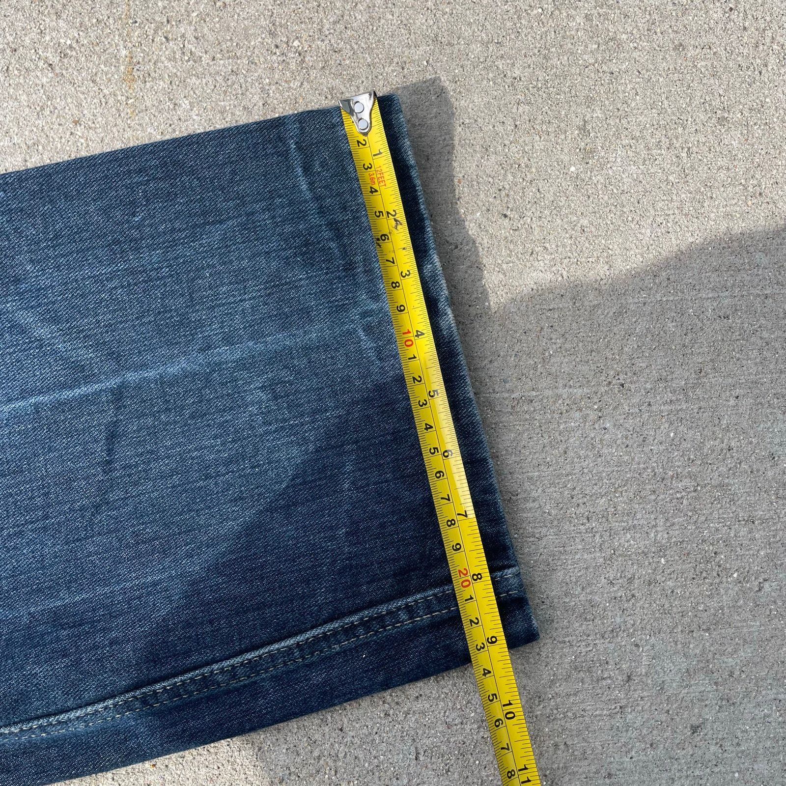 Mecca Mecca USA Jeans 36x30 Baggy Denim Dark Wash Y2K Streetwear Size US 36 / EU 52 - 6 Thumbnail