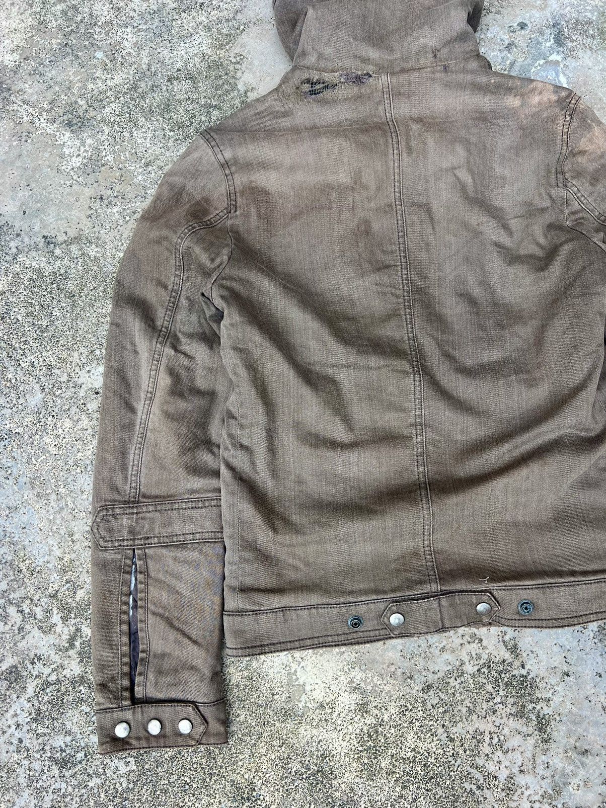 Dolce & Gabbana VINTAGE THRASHED D&G WOOL DENIM JACKET Size US S / EU 44-46 / 1 - 22 Thumbnail