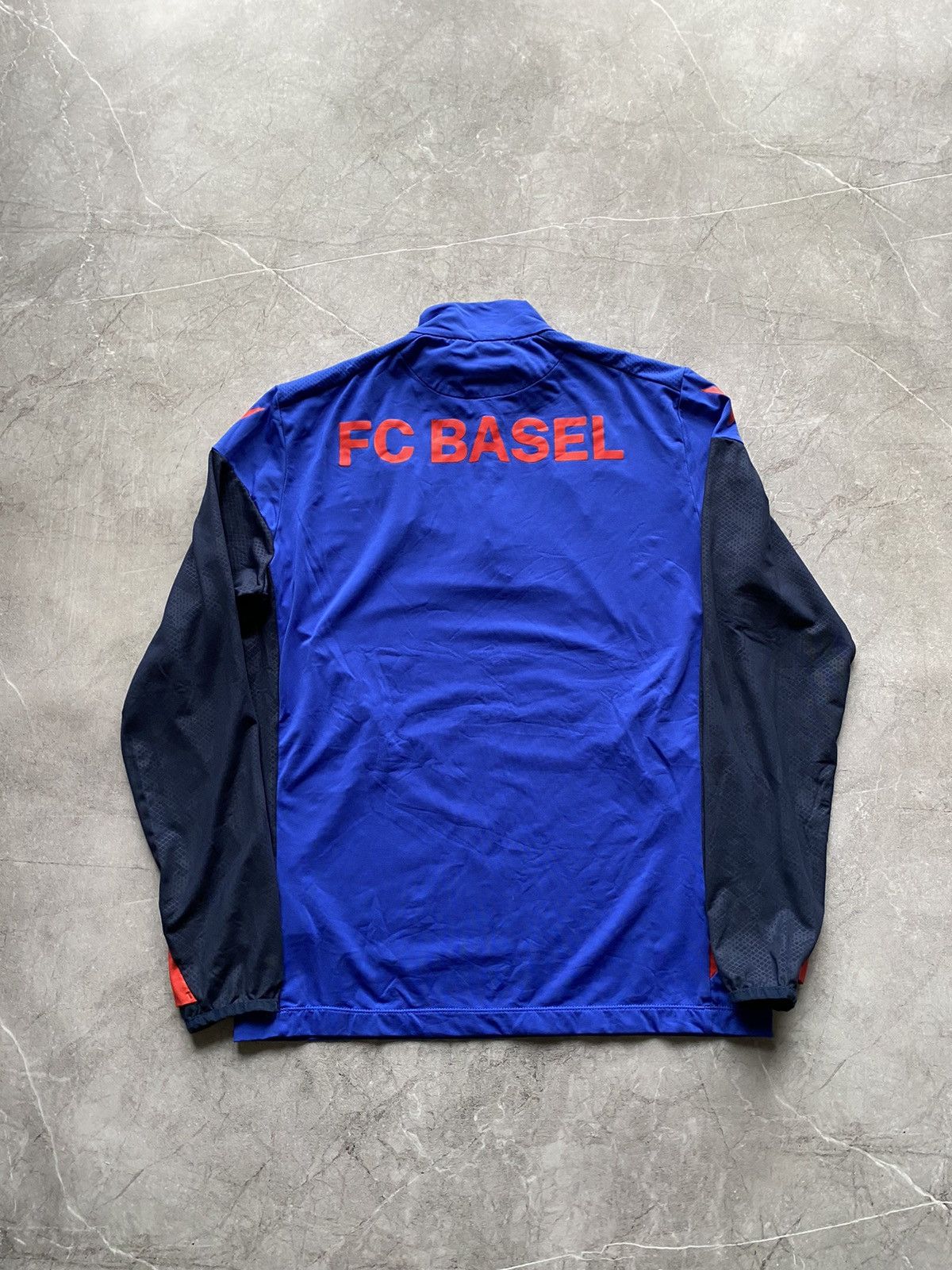 Macron Macron FC Basel Training Top Soccer Football Jacket 1/3 Zip Size US M / EU 48-50 / 2 - 3 Thumbnail