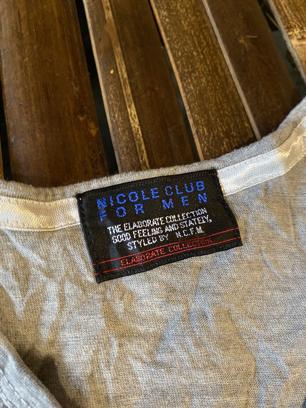 Japanese Brand NICOLE CLUB LONG SLEEVE Size US M / EU 48-50 / 2 - 4 Thumbnail