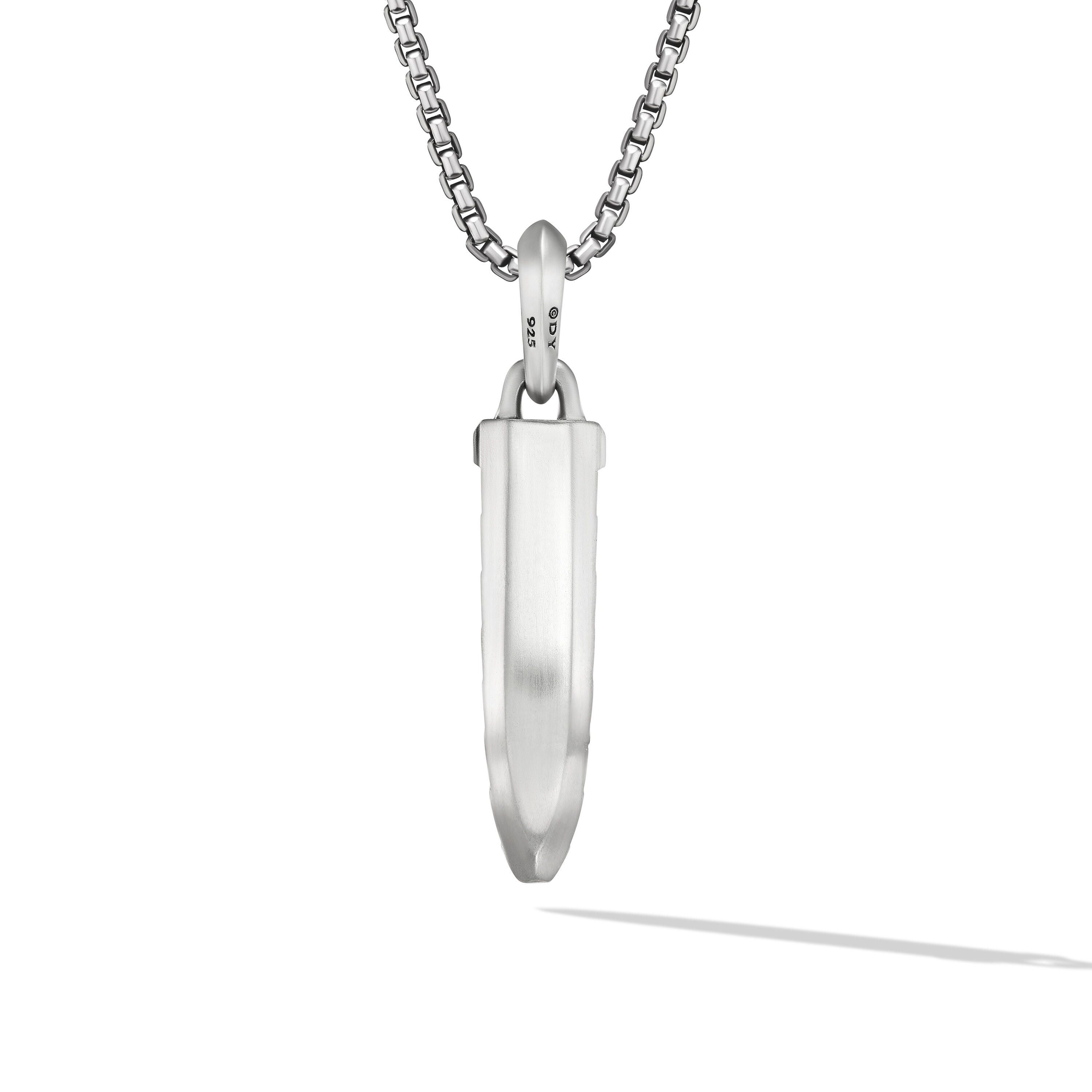 David Yurman o1w1db10526 D25783M /Size 7 /Ampire Amulet in Silver Size ONE SIZE - 2 Thumbnail