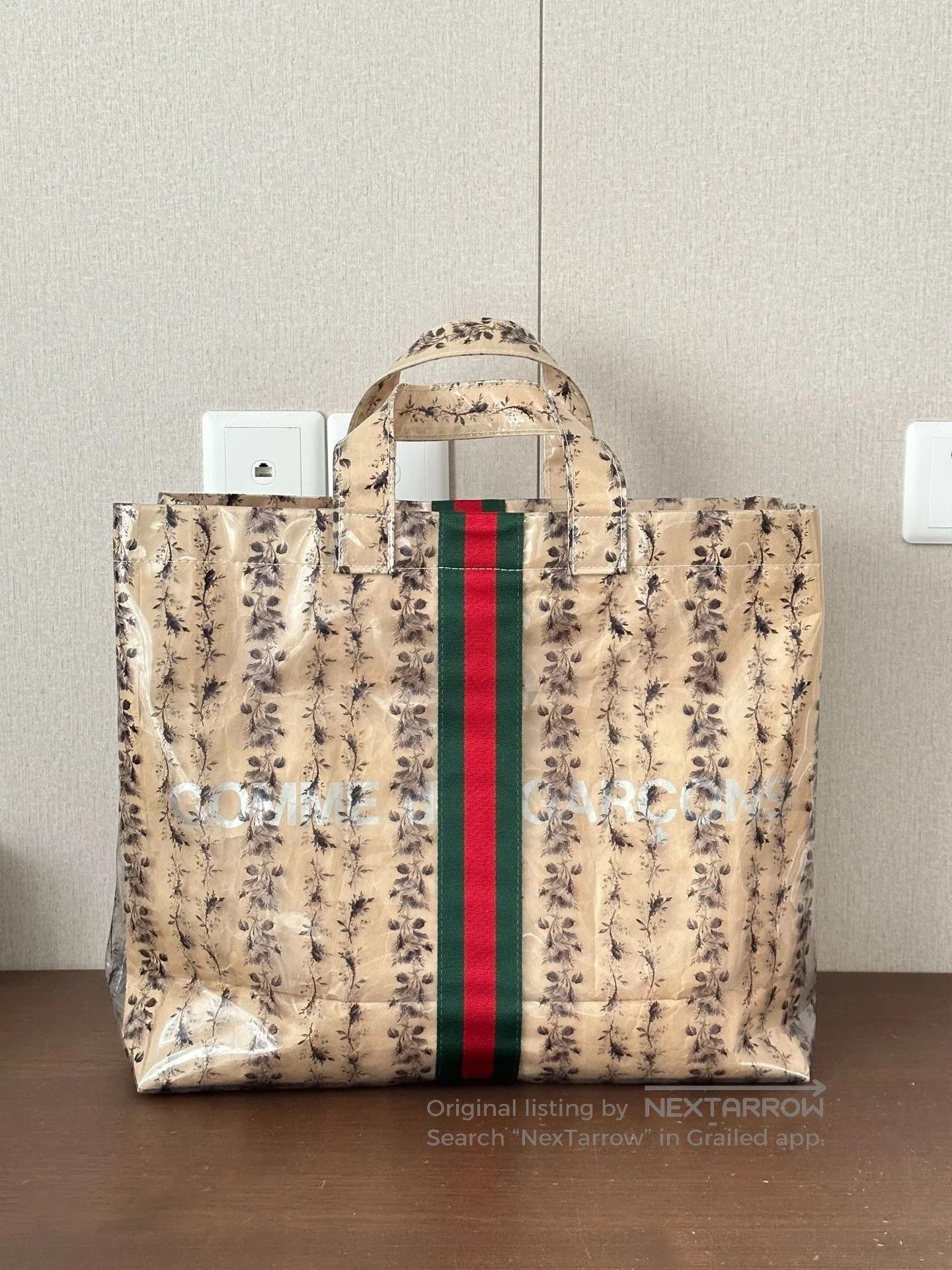 Comme des Garcons CDG x Gucci Limited Edition Tote Bag. Size ONE SIZE - 3 Thumbnail