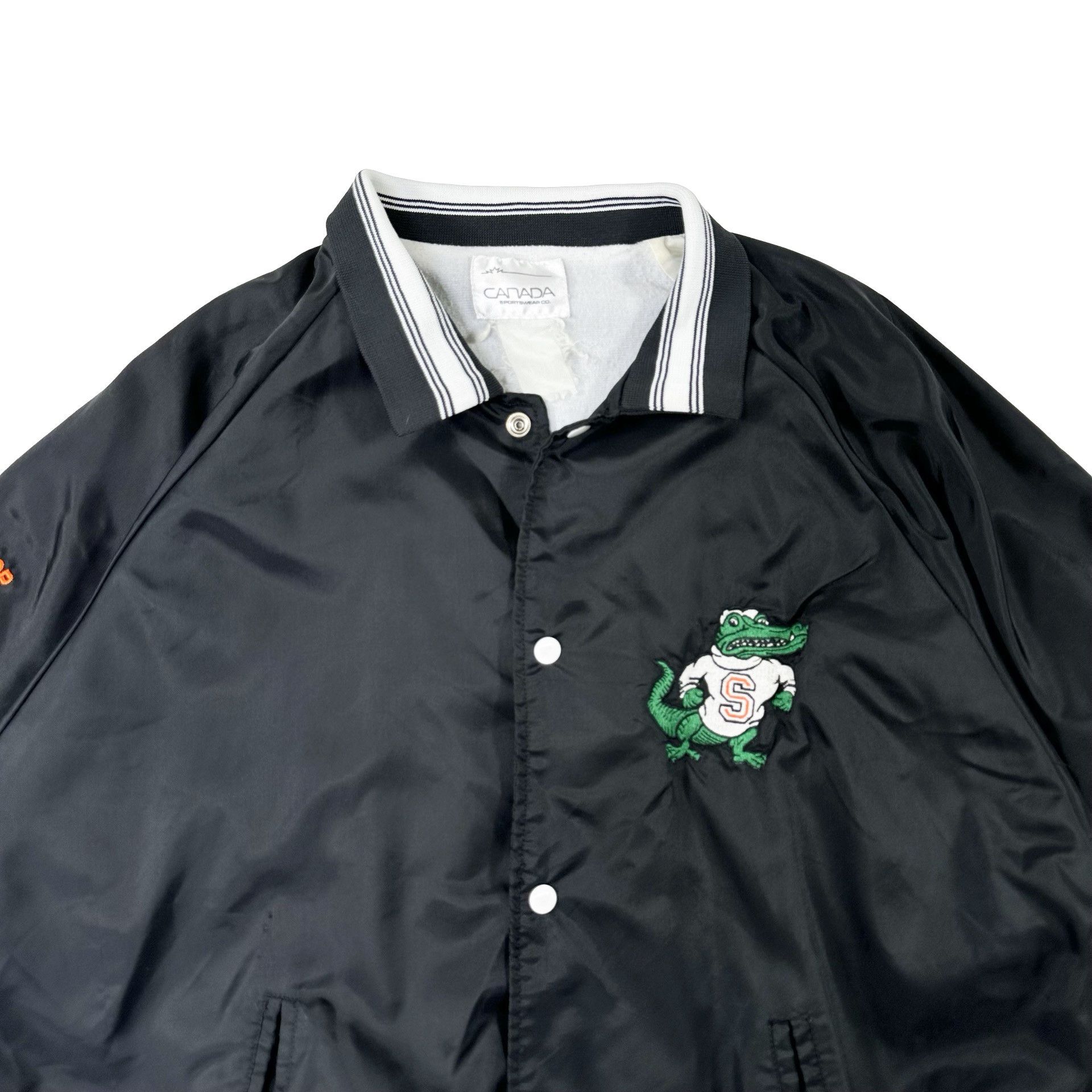 Vintage Vintage 90s Satin Button Up Gators College Windbreaker Size US L / EU 52-54 / 3 - 2 Thumbnail