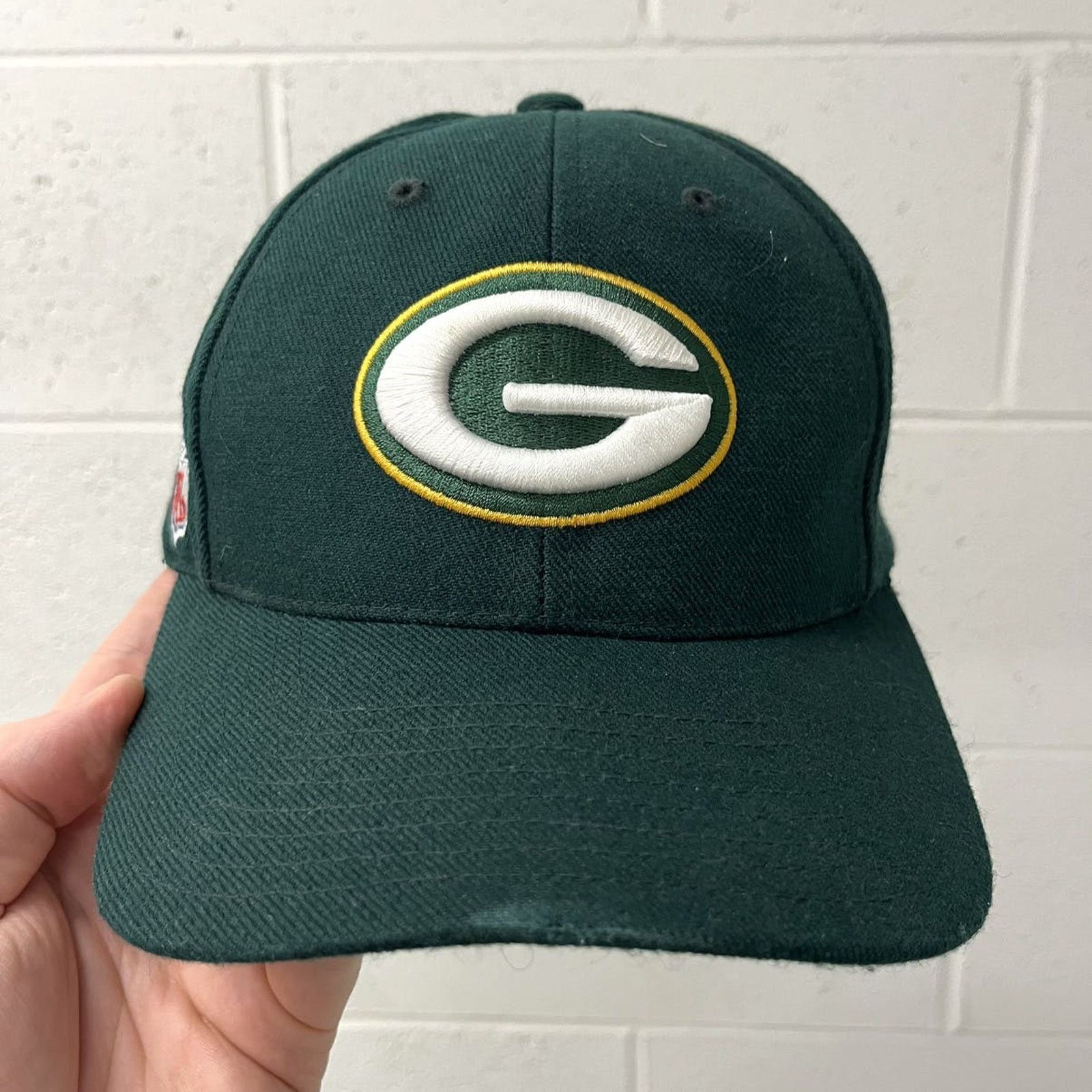 Vintage Vintage 2000’s Reebok Green Back Packers Hat Green O/S Size ONE SIZE - 2 Thumbnail