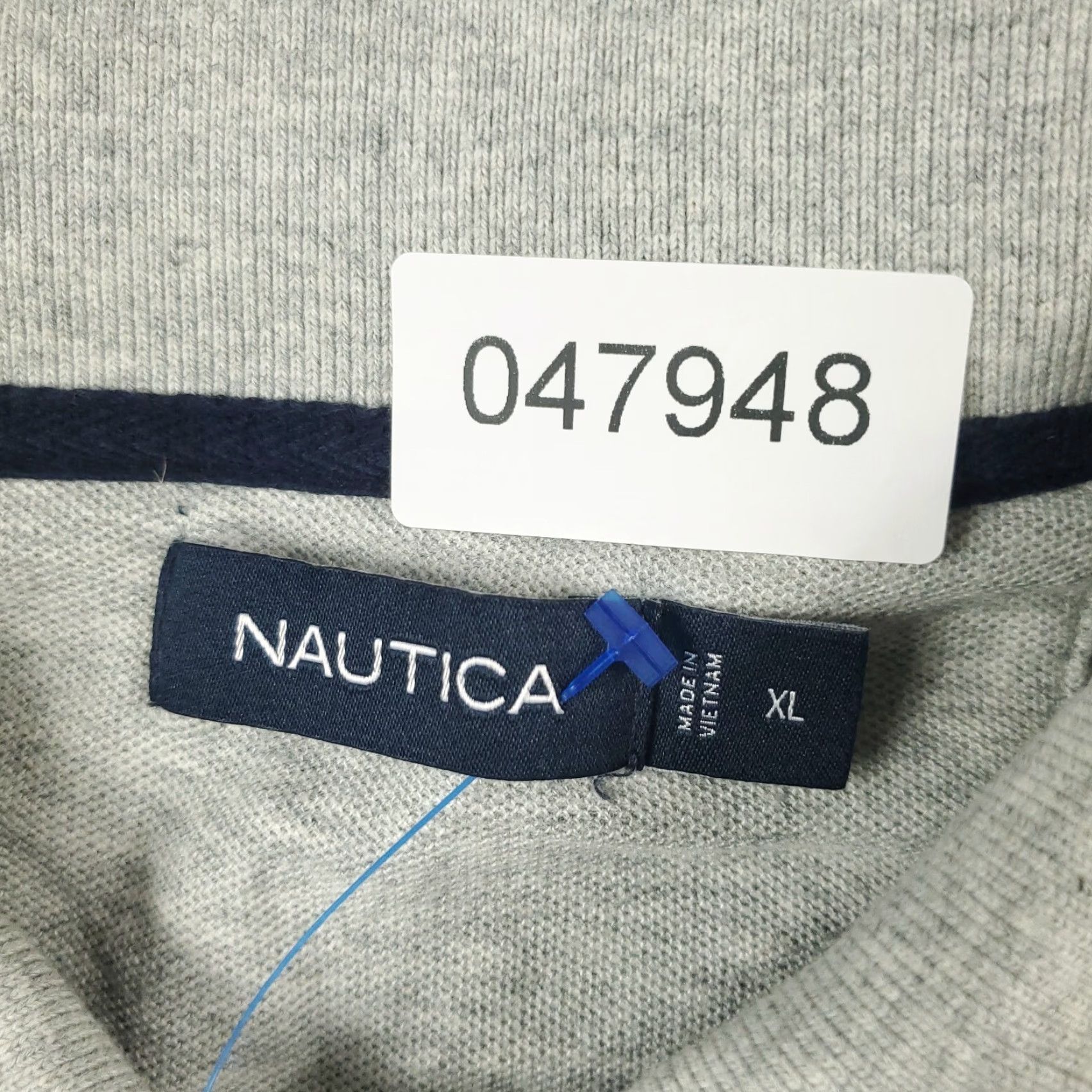 Nautica Nautica Polo Shirt Mens XL Gray Solid Short Sleeve Casual Golf Classic Preppy Logo Mens Size US XL / EU 56 / 4 - 6 Thumbnail