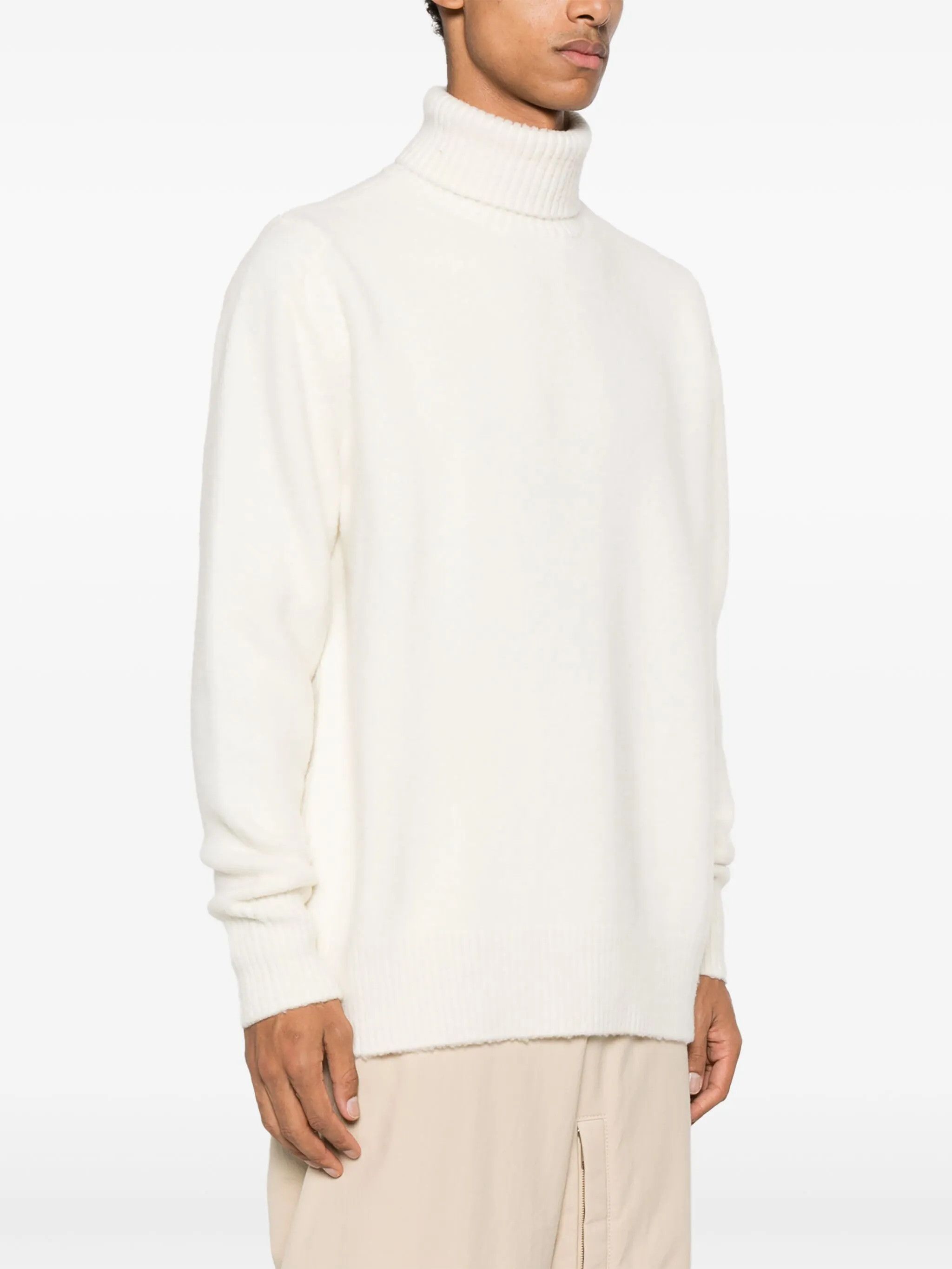 OAMC o1y0225 Turtleneck Sweatshirt in Cream Size US L / EU 52-54 / 3 - 4 Thumbnail