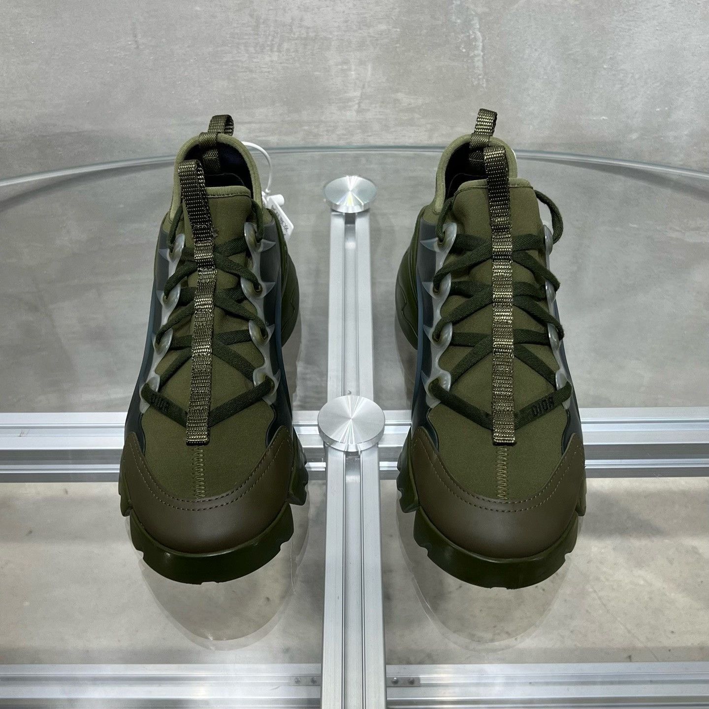 Dior Dior Green Lowtop Sneakers it_36-5 Women Size US 6.5 / IT 36.5 - 1 Thumbnail
