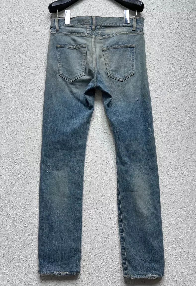 Polo Ralph Lauren RALPH LAUREN Make old wash jeans trousers with holes. Size US 29 - 2 Thumbnail