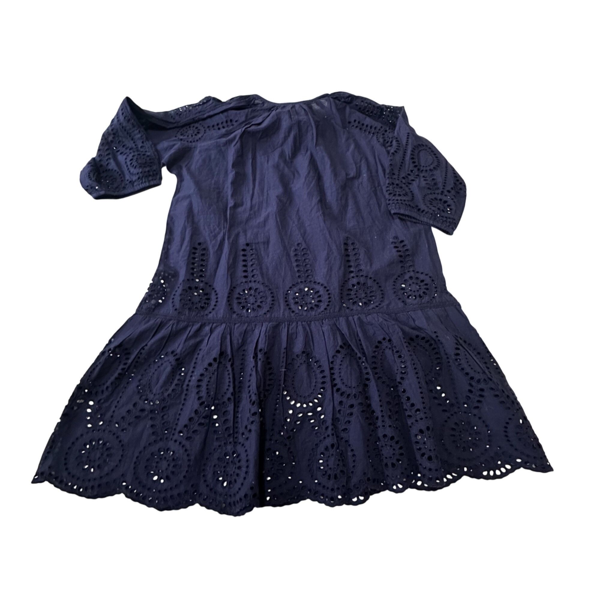 Other Melissa Odabash Ashley Eyelet Cotton Mini Dress, S NWT Size S / US 4 / IT 40 - 10 Thumbnail