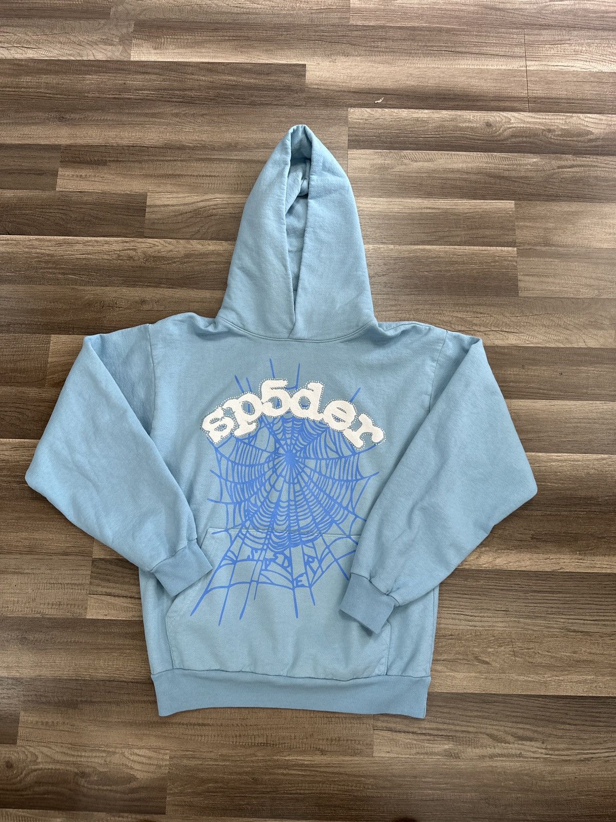 Spider Worldwide Spider blue hoodie | Grailed