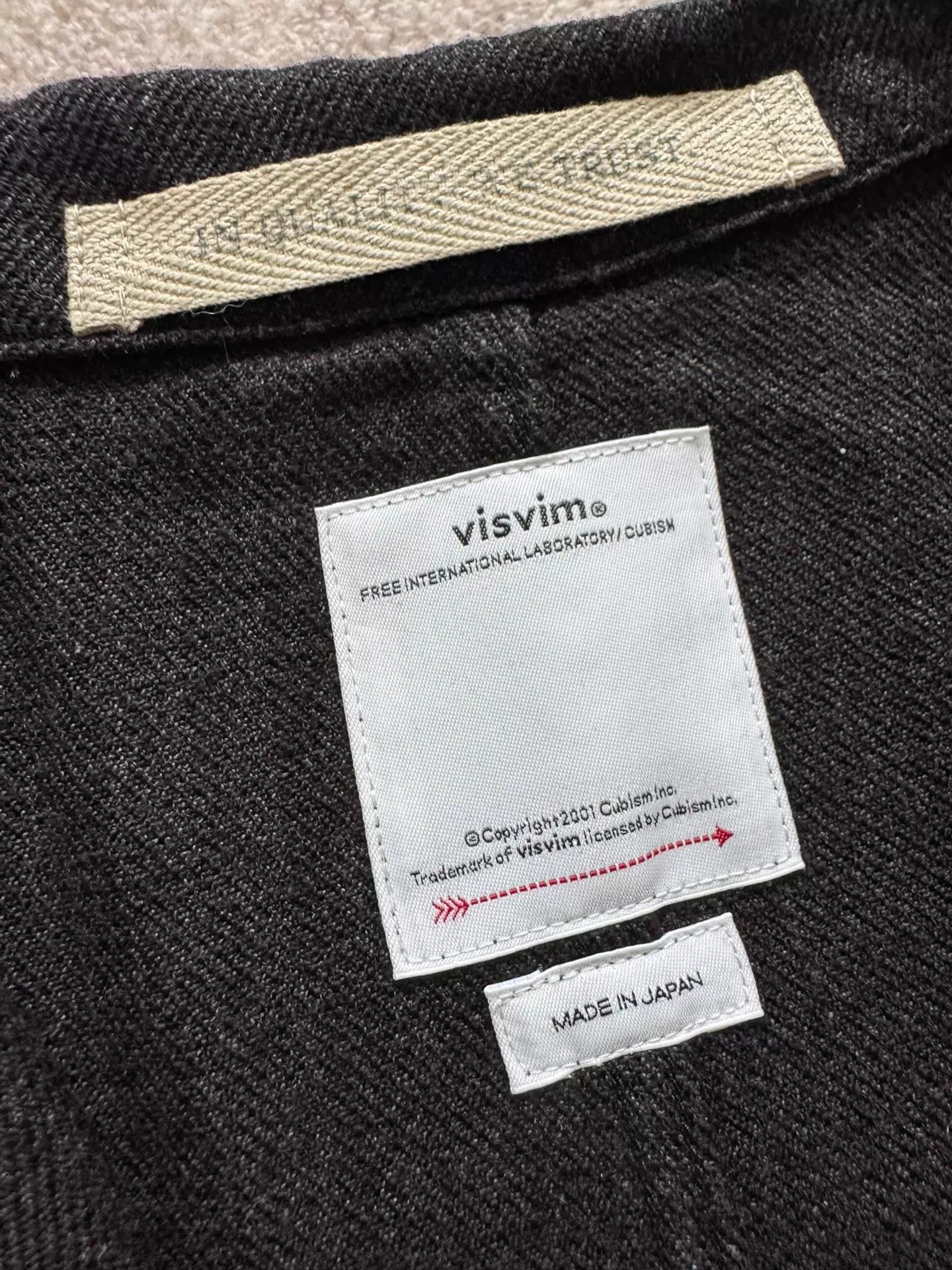 Visvim VISVIM 26SS RAILWOOD JKT Black 3 Wool-Linen Soft Size US L / EU 52-54 / 3 - 2 Thumbnail