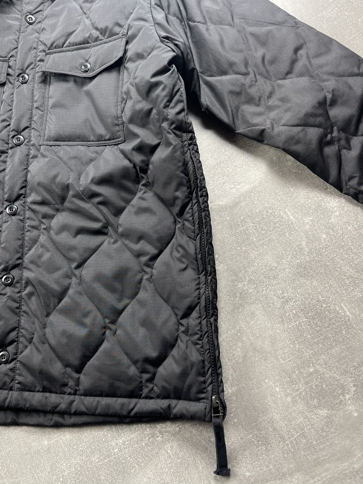 TAION TAION Military Quilted Down Shirt Jacket Black Size M Size US L / EU 52-54 / 3 - 6 Thumbnail