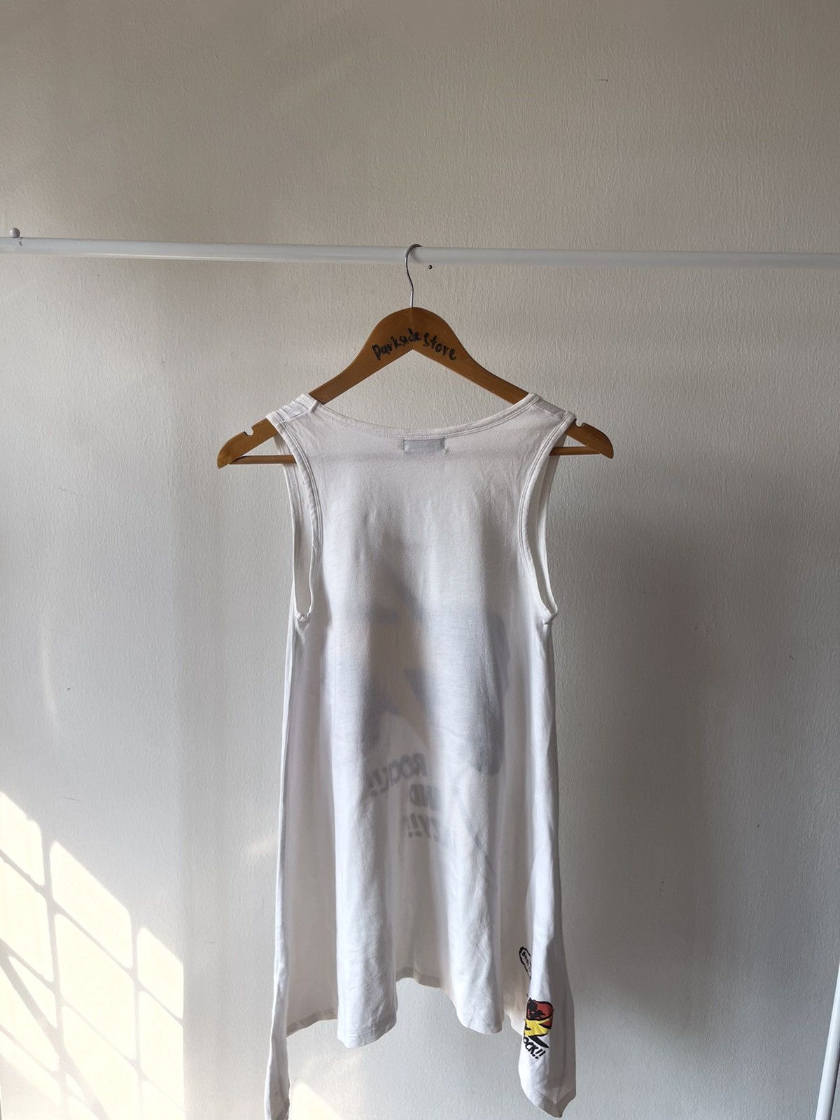 Hysteric Glamour × If Six Was Nine Glad News ‘Rock And Lazy’ Tanktop Size US XS / EU 42 / 0 - 7 Thumbnail