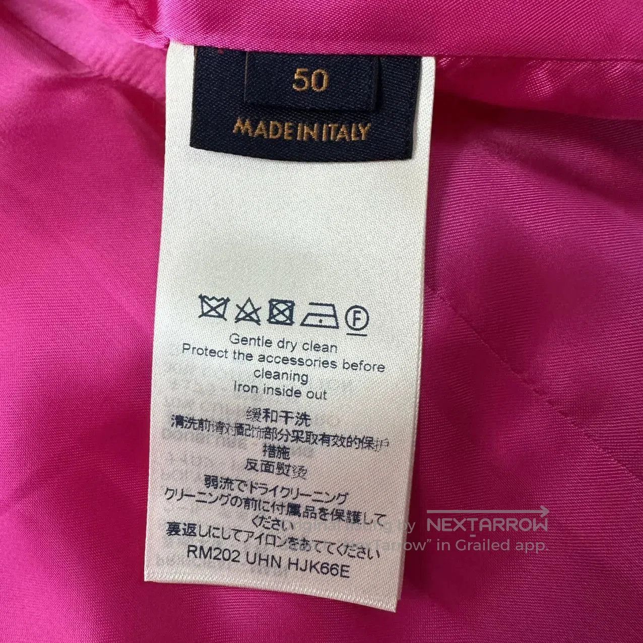 Louis Vuitton Louis Vuitton Pink Wool Coat. Size US XL / EU 56 / 4 - 6 Thumbnail