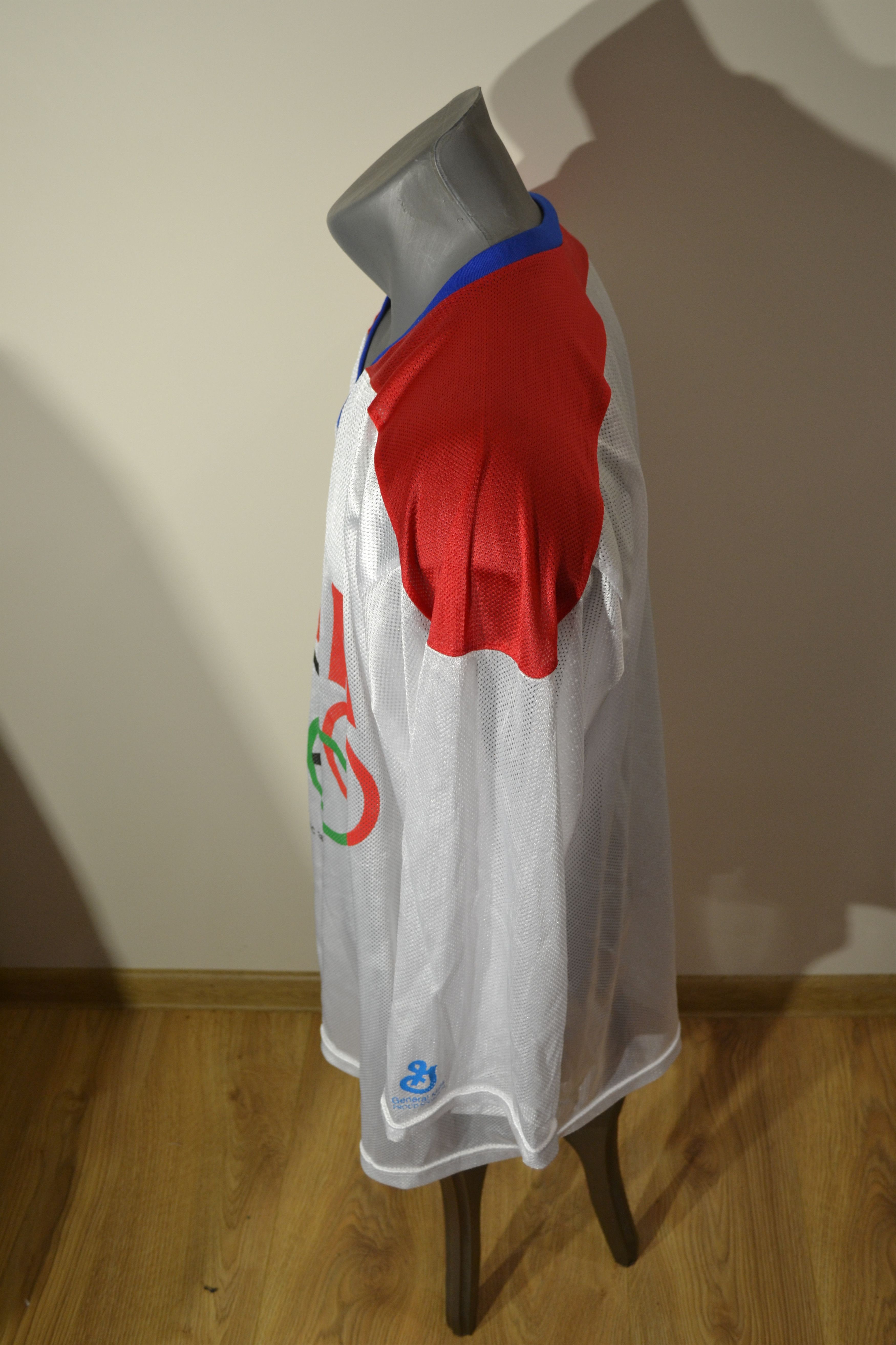 USA Olympics Vintage 90s USA Olympic Hockey Jersey | Adult XL Size US XL / EU 56 / 4 - 5 Thumbnail