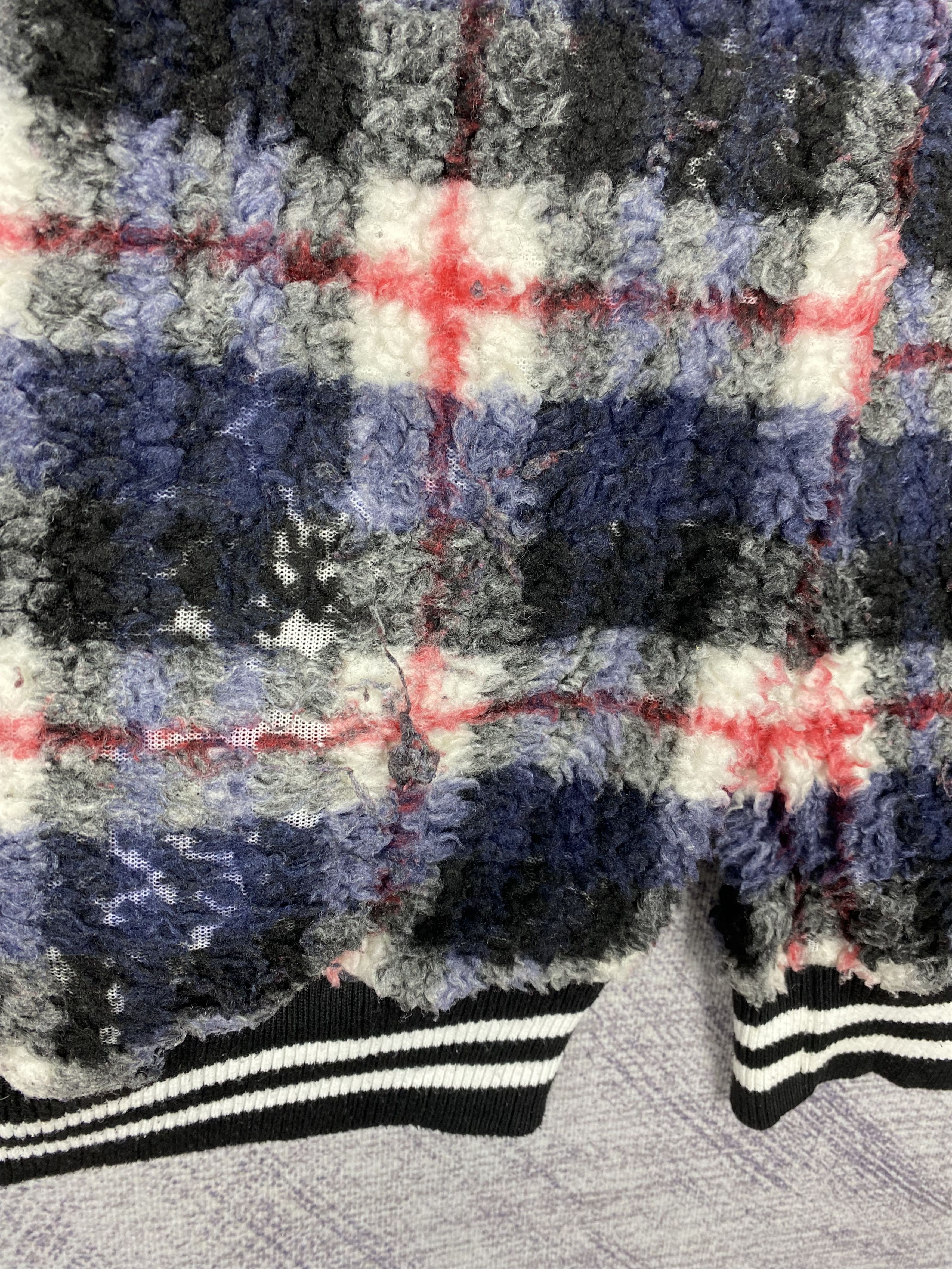 Japanese Brand Vintage Japanese Brand Hoodie Fleece Flannel Sweater Jacket Size US L / EU 52-54 / 3 - 6 Thumbnail