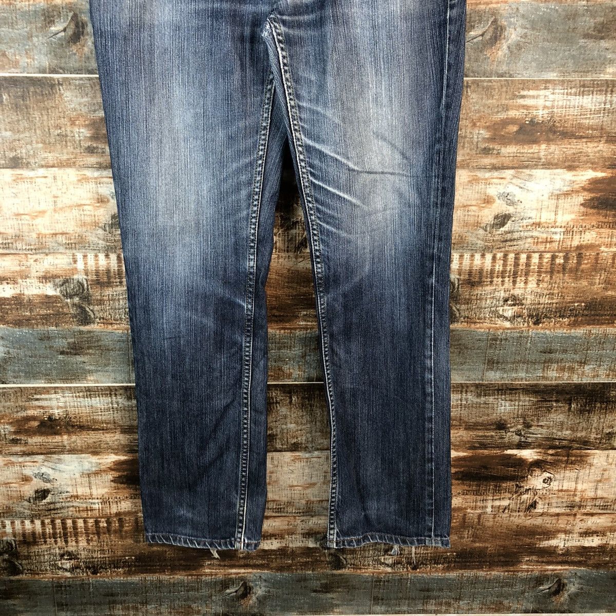 Levi's DL Levis 511 Vintage faded ripped Blue Denim Pants #C146 Size US 34 / EU 50 - 3 Thumbnail