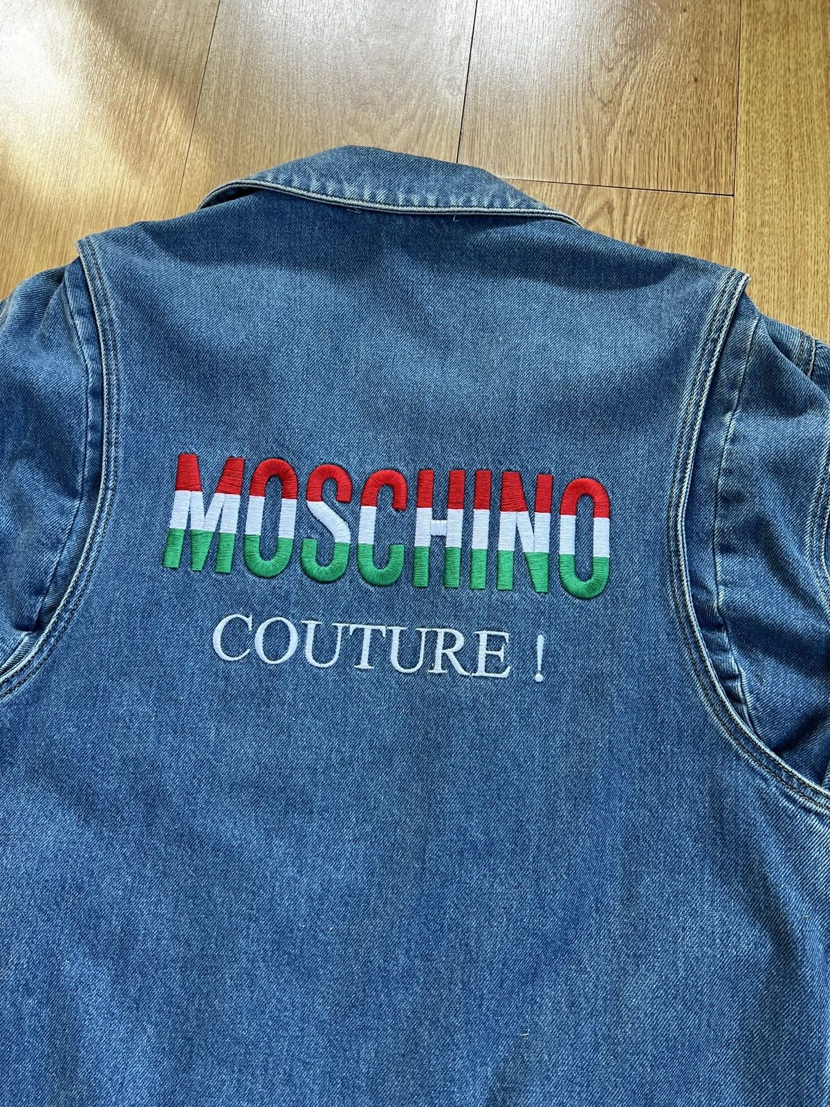 Moschino Moschino Denim Jacket Size US M / EU 48-50 / 2 - 8 Thumbnail