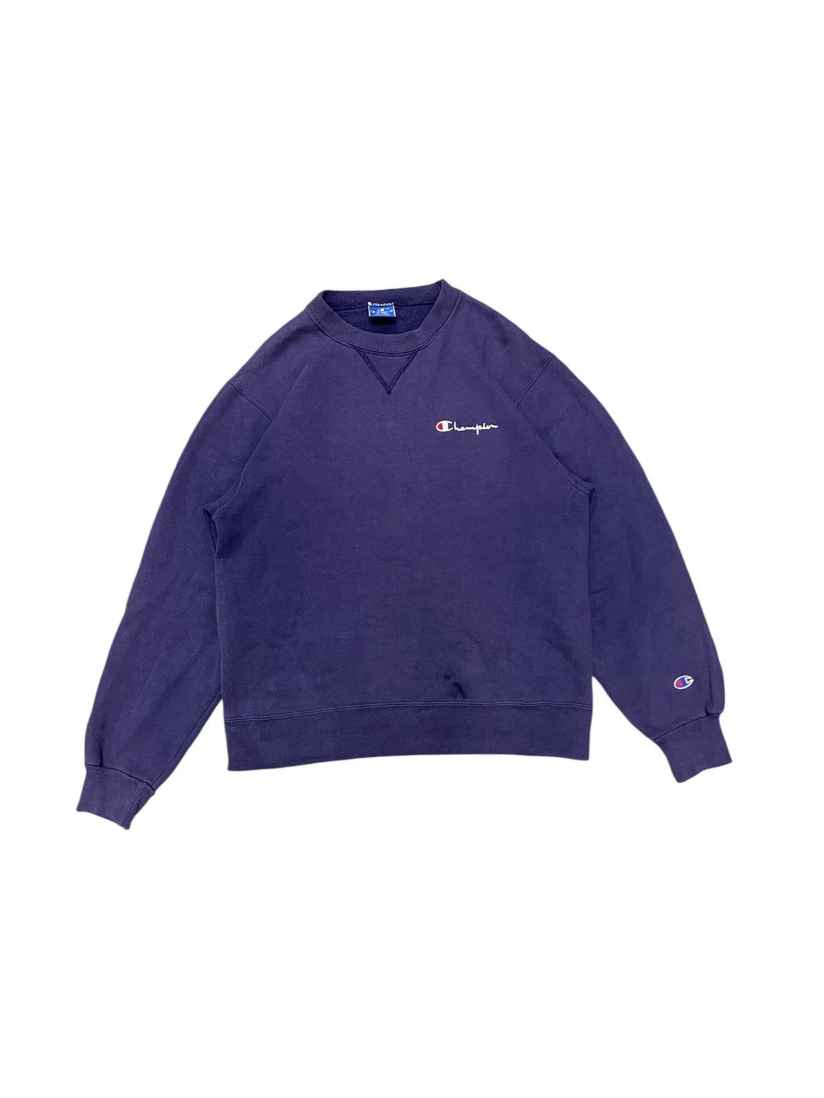 Champion 90s CHAMPION BIG PRINT SWEATSHIRT DISTRESSED Size US M / EU 48-50 / 2 - 2 Thumbnail