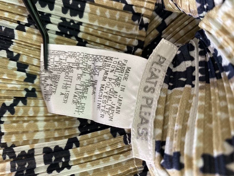 Issey Miyake Issey Miyake size:3 Yellow geometric patterned top Size M / US 6-8 / IT 42-44 - 3 Thumbnail