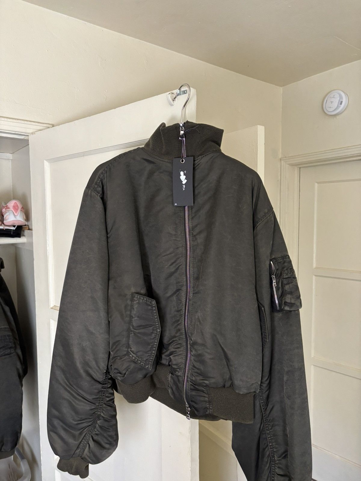 Japanese Brand × K-Two Studios × Streetwear KTWO DYED BOMBER “INK