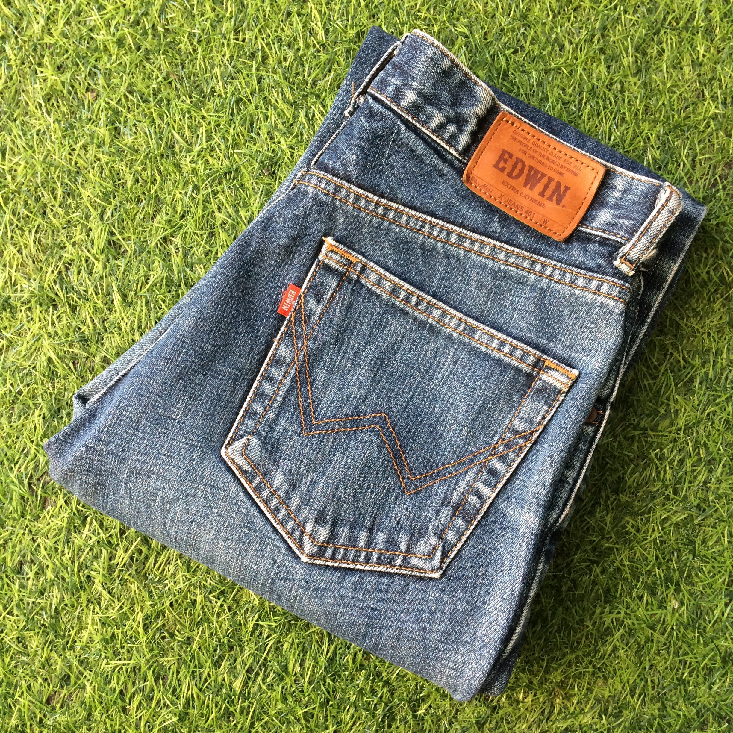 Edwin × Japanese Brand × Vintage Vintage Edwin Blue Denim Bootcut Jeans #D-645 Size US 28 / EU 44 - 8 Thumbnail