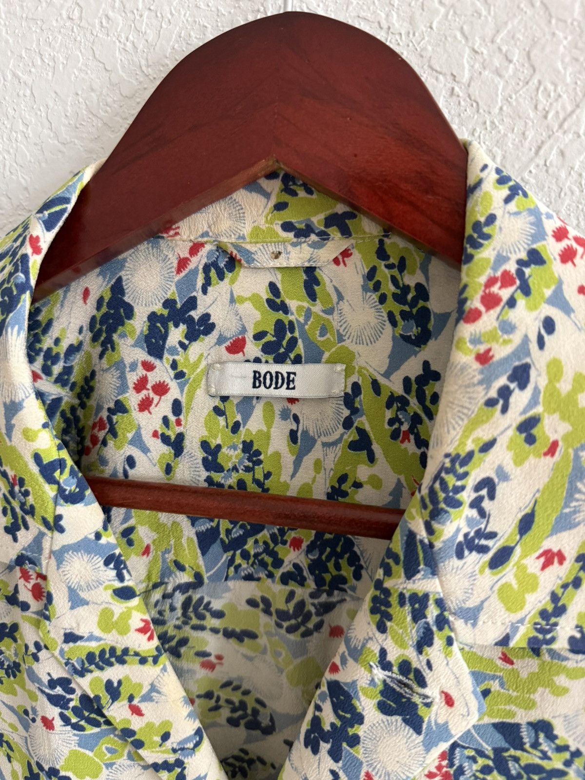 Bode BODE Floral Silk Camp Collar Shirt Rare Archive Sz L-XL Size US L / EU 52-54 / 3 - 2 Thumbnail