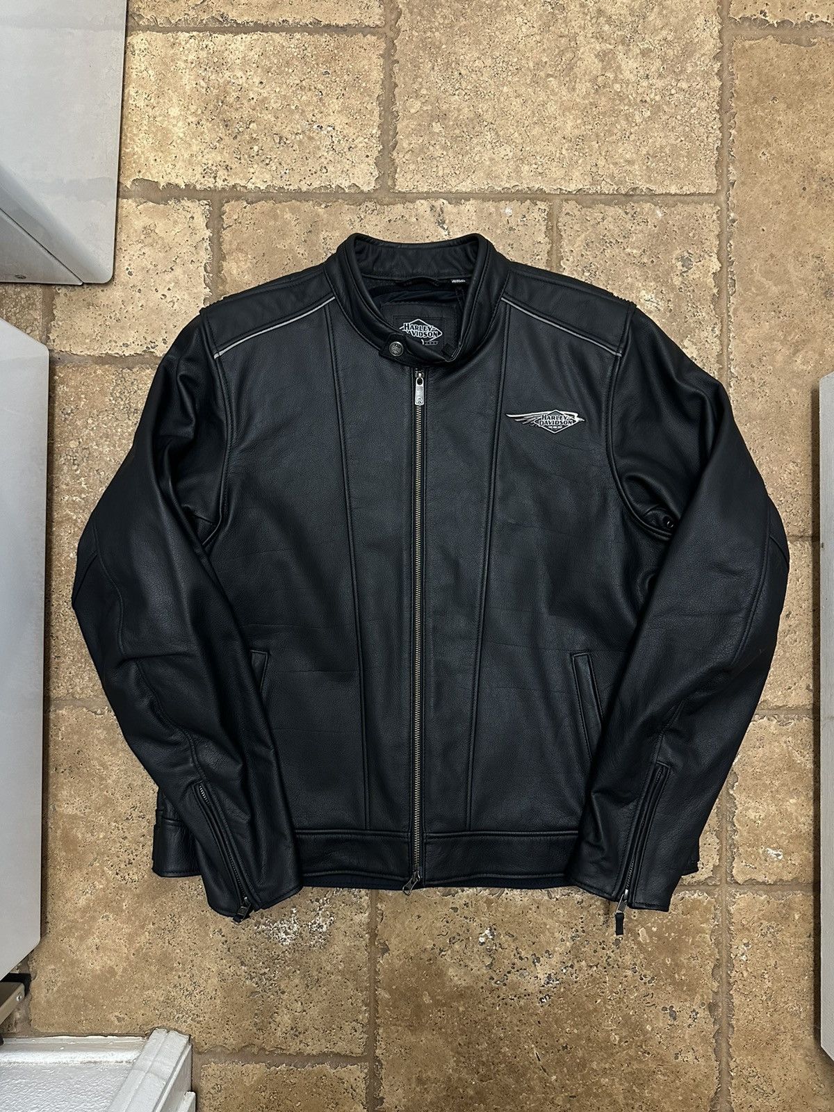 Harley Davidson Harley Davidson 120th Anniversary Revelry Leather Jacket XL Size US XL / EU 56 / 4 - 3 Thumbnail