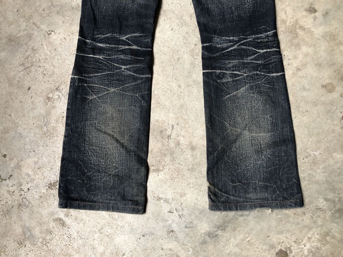 Japanese Brand Nicole Club For Men Flare Denim Jeans Size US 31 - 9 Thumbnail